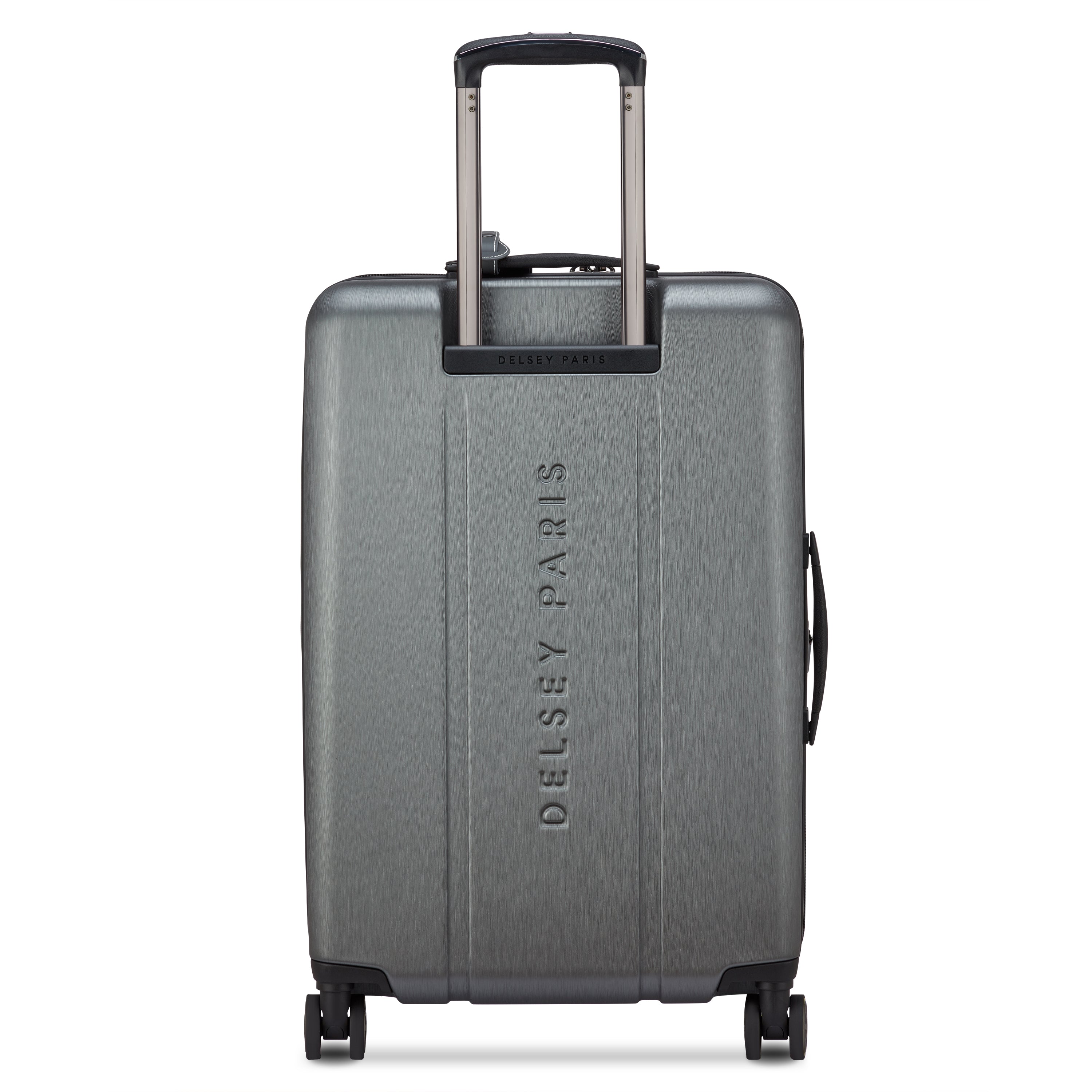 CADENCE| Valise Soute Extensible 68 CM ARGENT