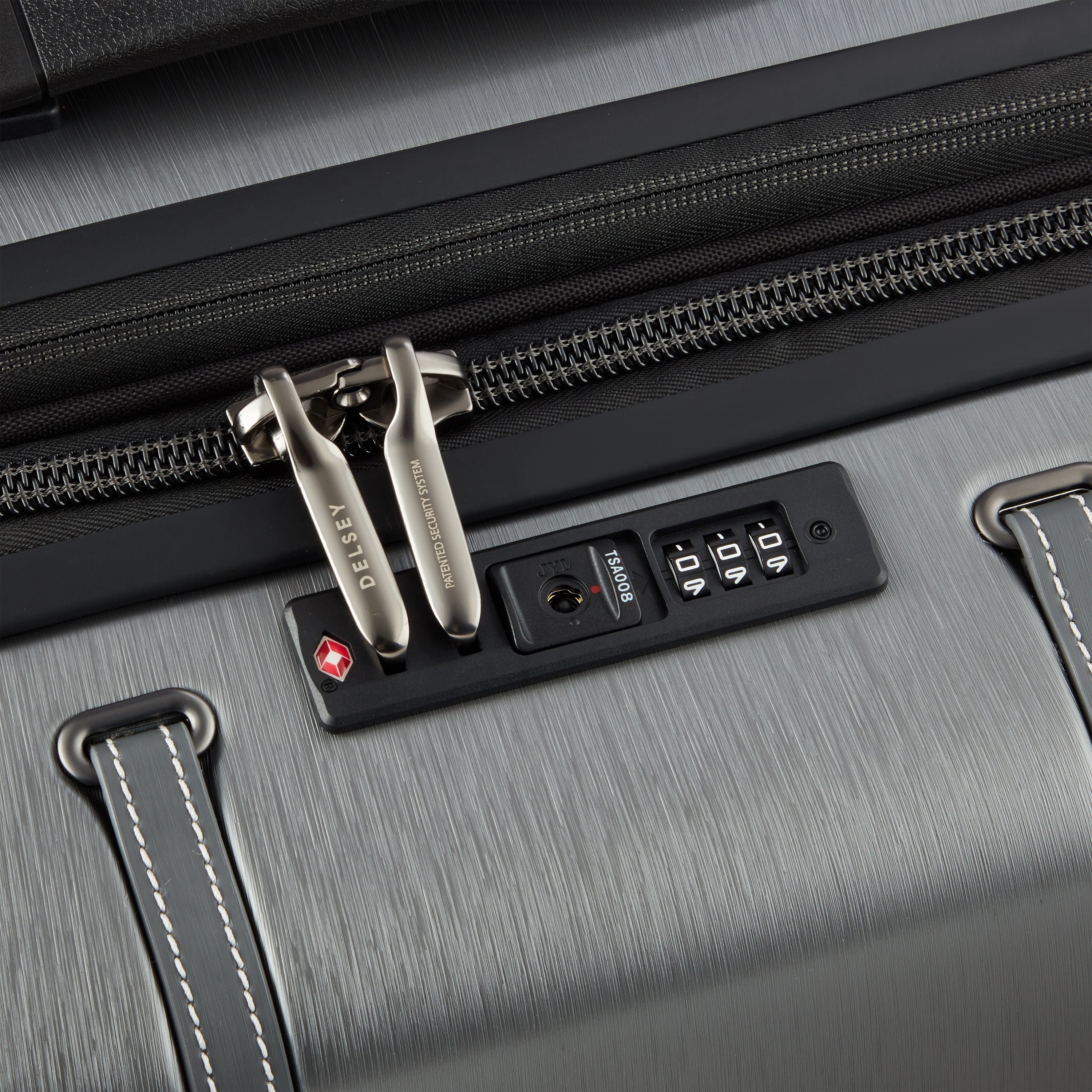 CADENCE| Valise Soute Extensible 68 CM ARGENT