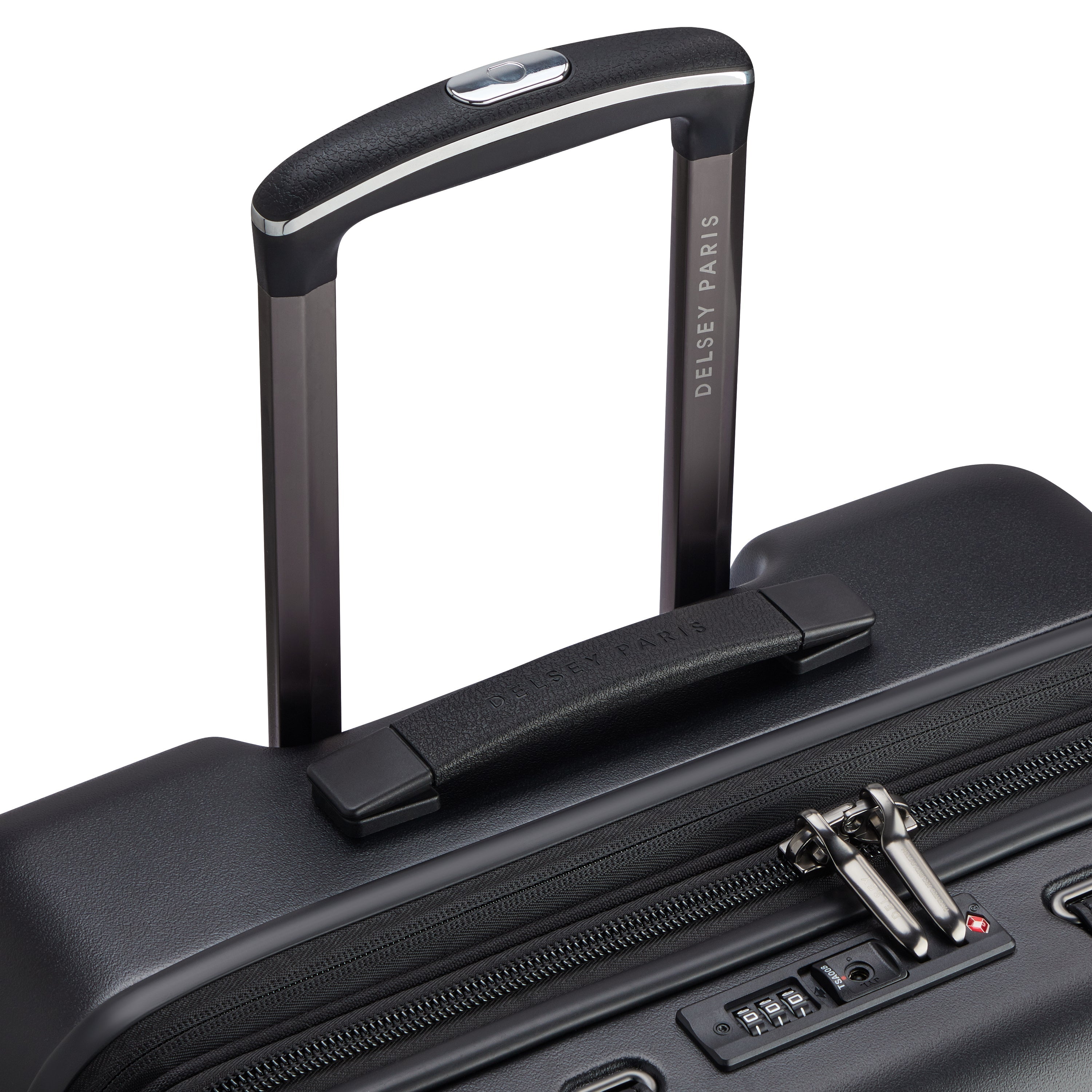 CADENCE| Valise Soute Extensible 68 CM NOIR PROFOND