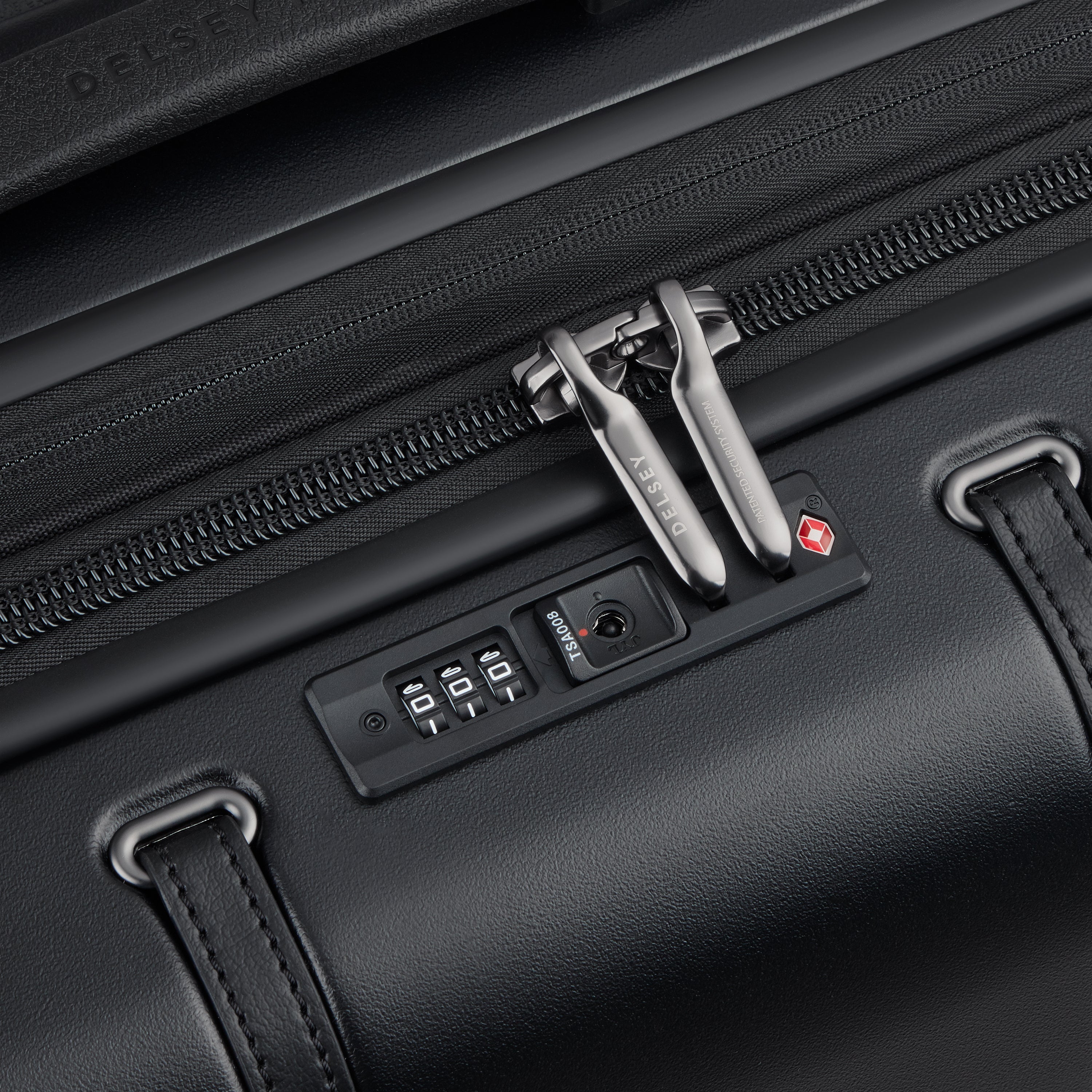 CADENCE| Valise Soute Extensible 68 CM NOIR PROFOND