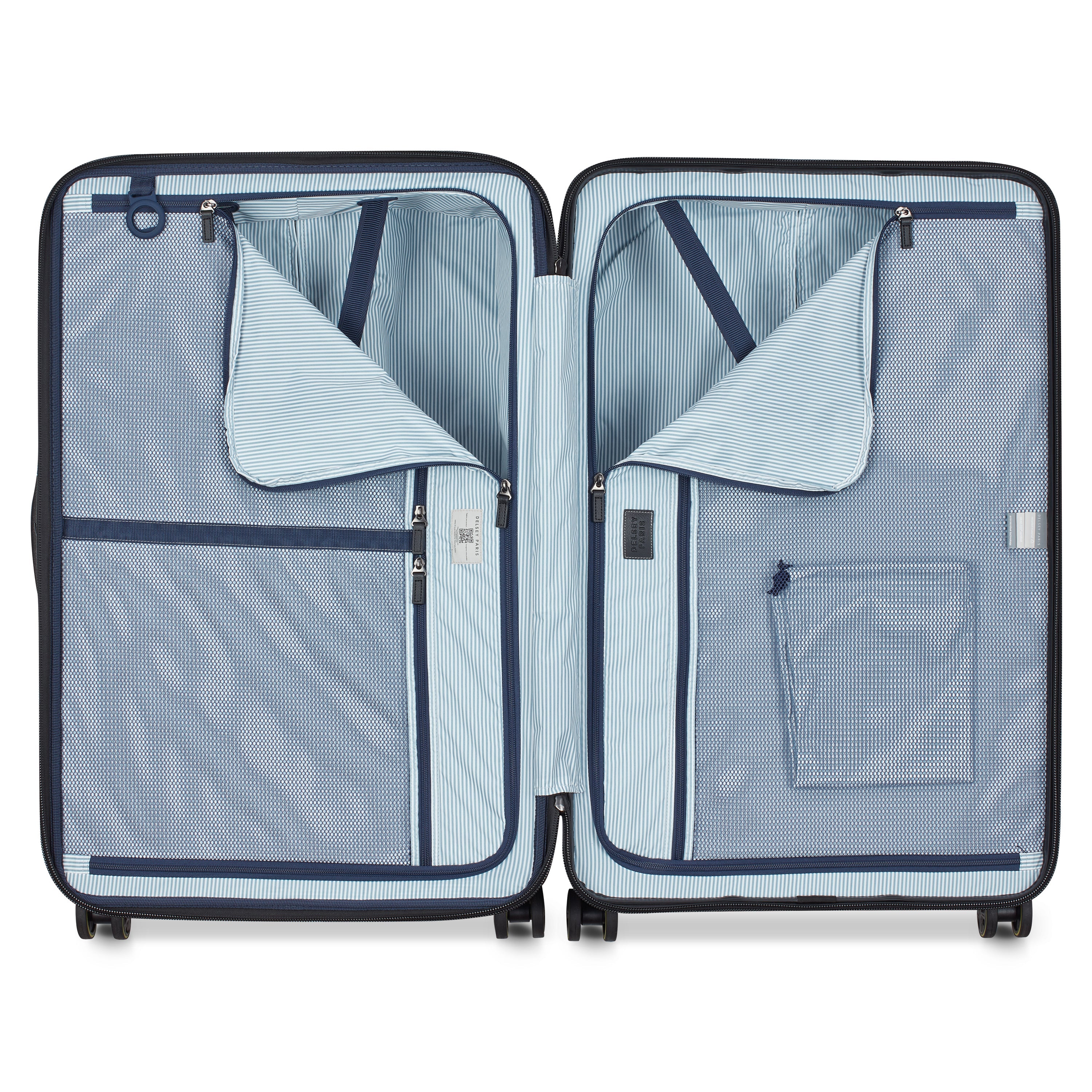 CADENCE| Valise Soute Extensible 78 CM ARGENT