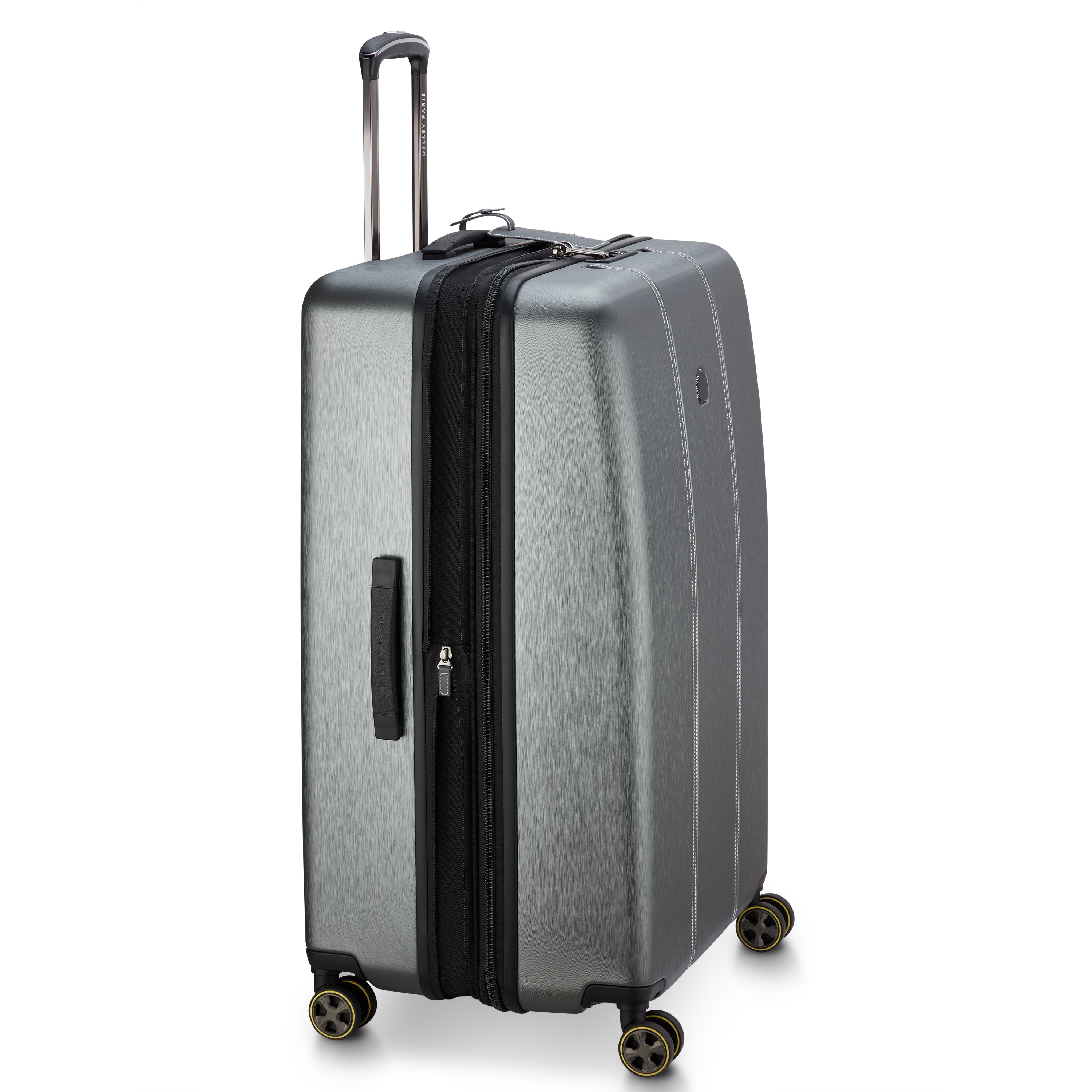 CADENCE| Valise Soute Extensible 78 CM ARGENT
