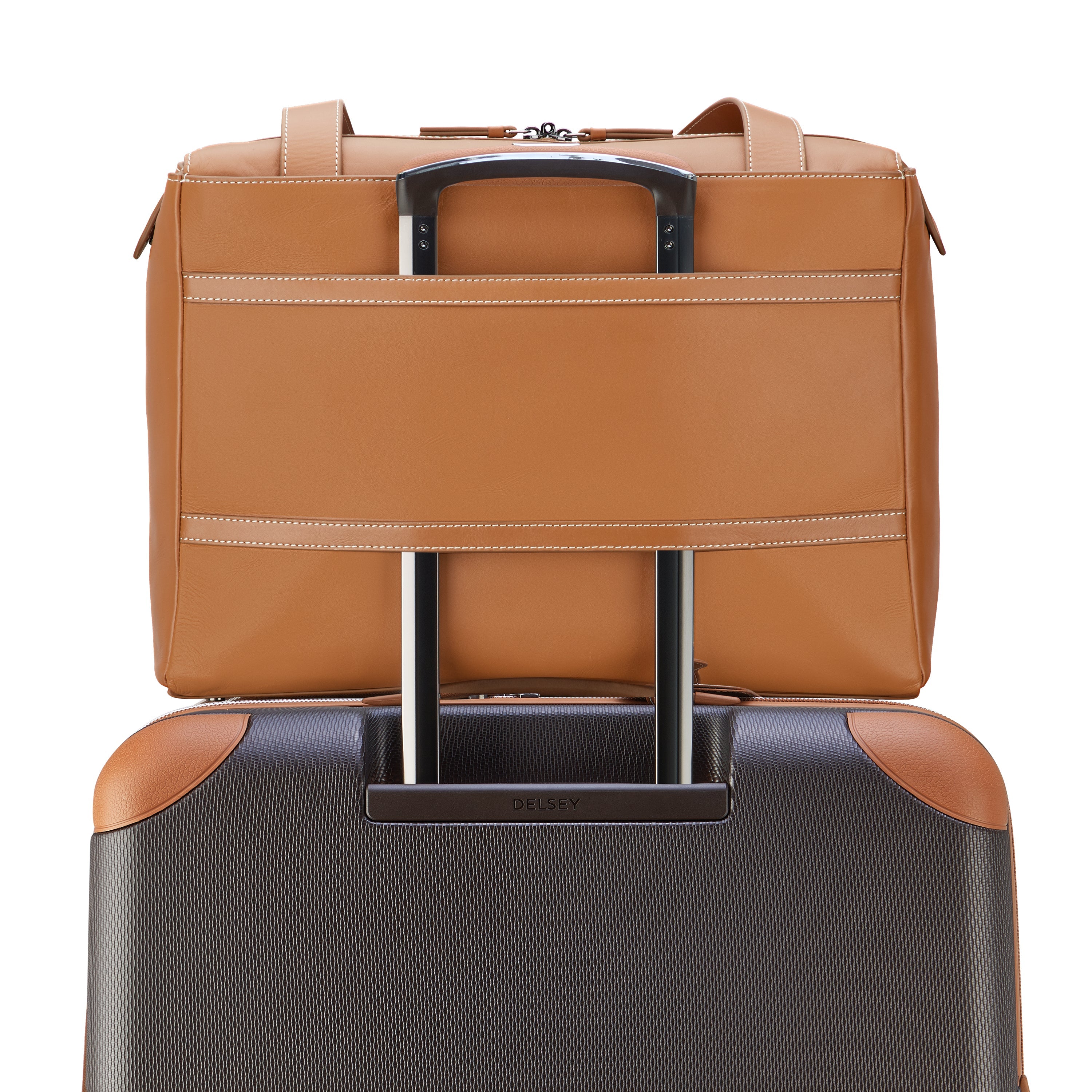 CHATELET AIR 2.0 | Leather Tote Bag, Cognac