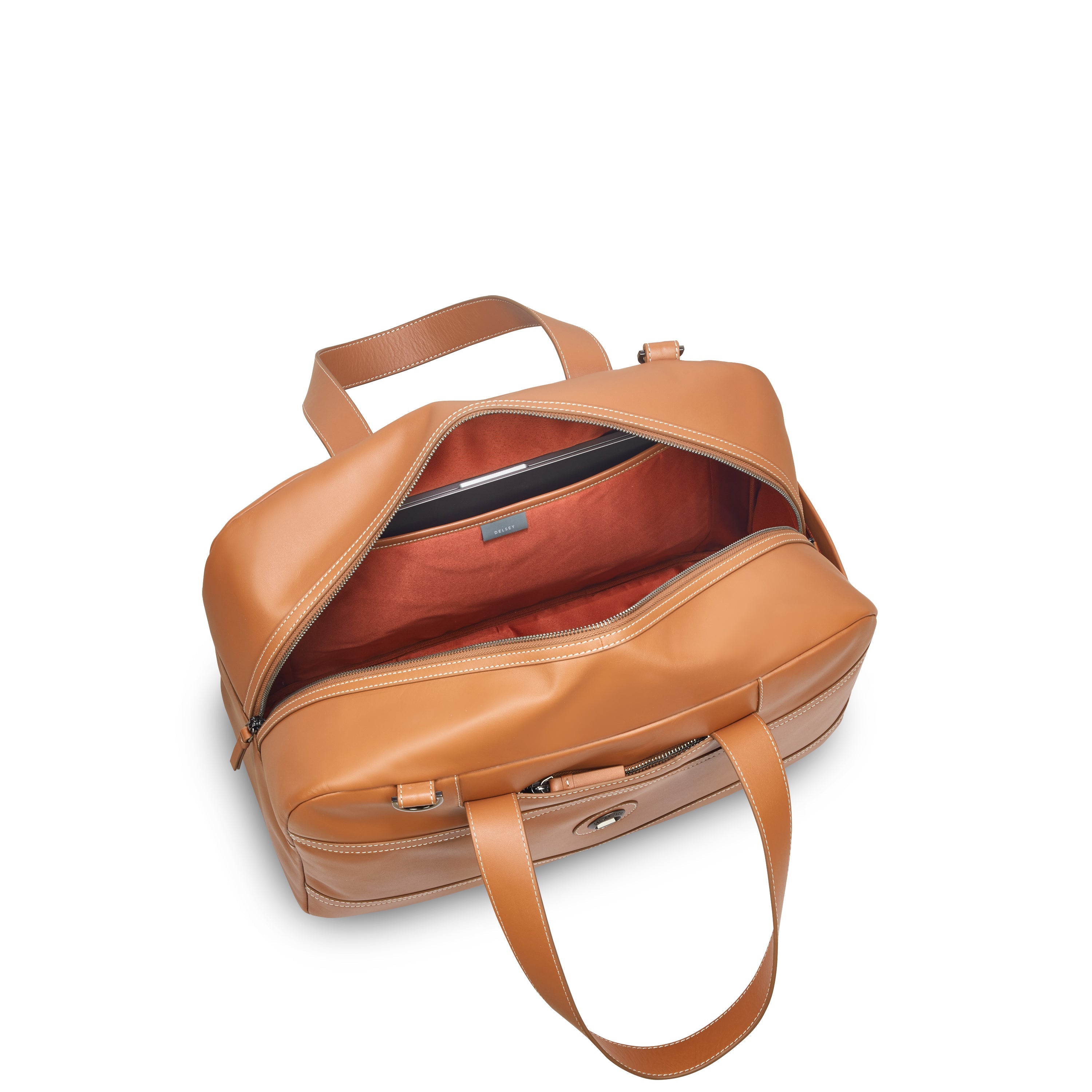 CHATELET AIR 2.0 | Leather Duffel Bag, Cognac