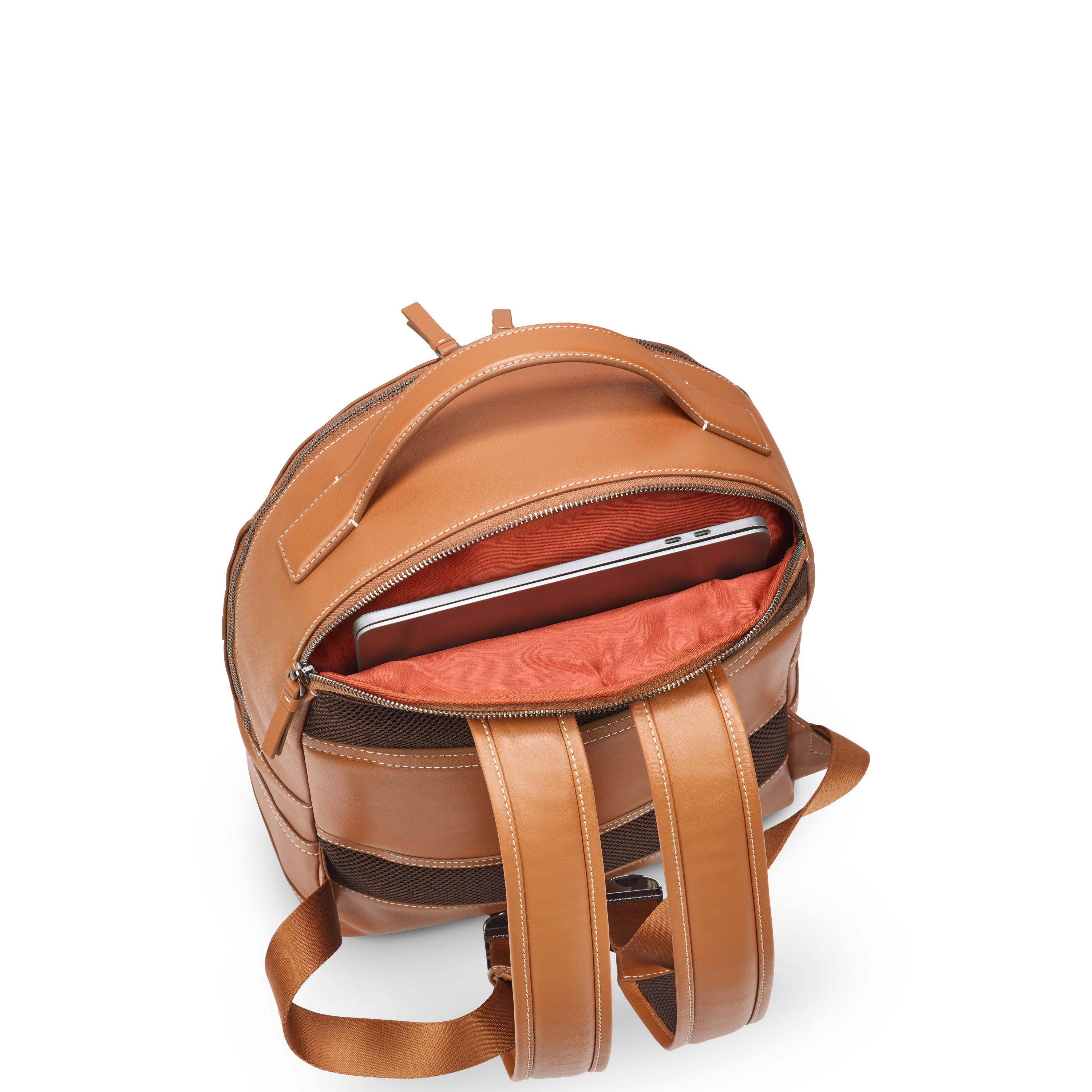 CHATELET AIR 2.0 | Leather Backpack, Cognac