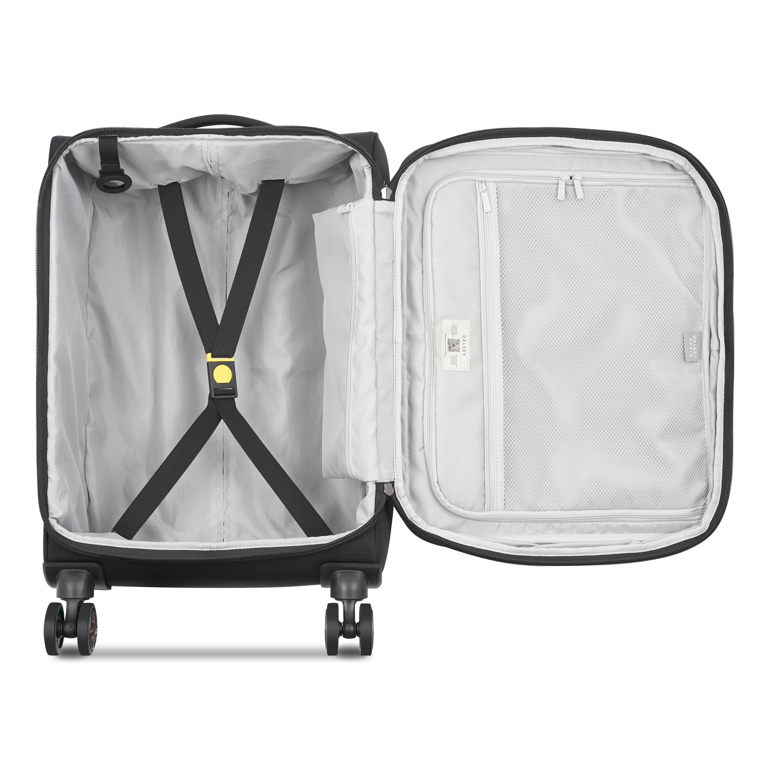 CRUISE 3.0| Valise Cabine Extensible 58 CM NOIR
