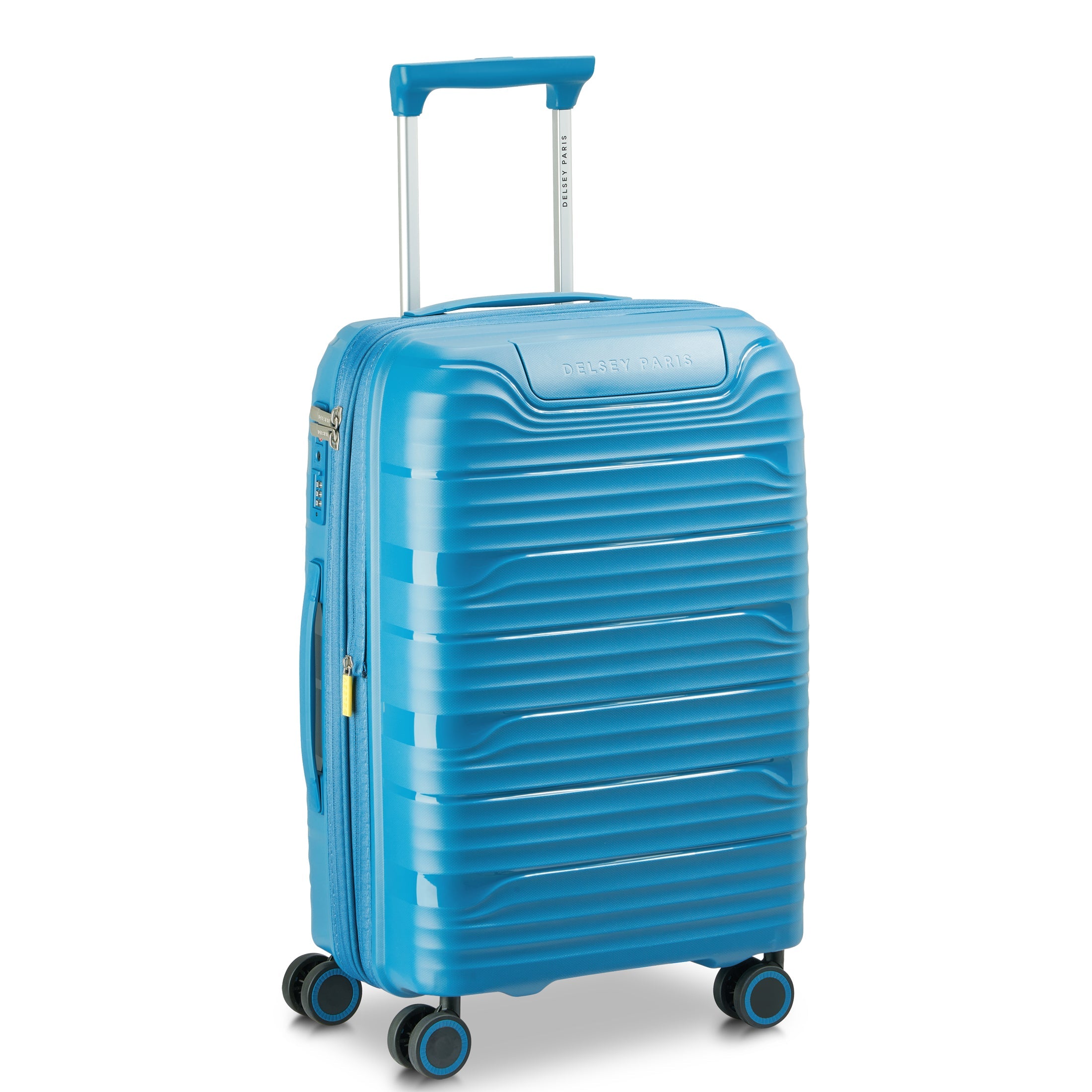 DUNE| Valise Cabine Extensible 58 CM BLEU VERT
