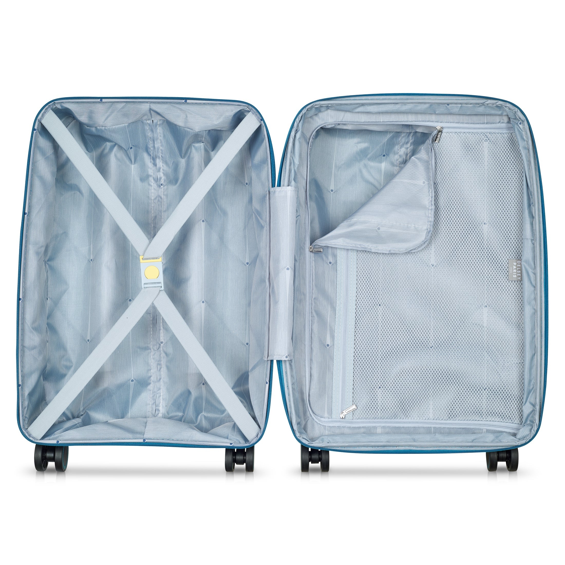 DUNE| Valise Cabine Extensible 58 CM BLEU VERT