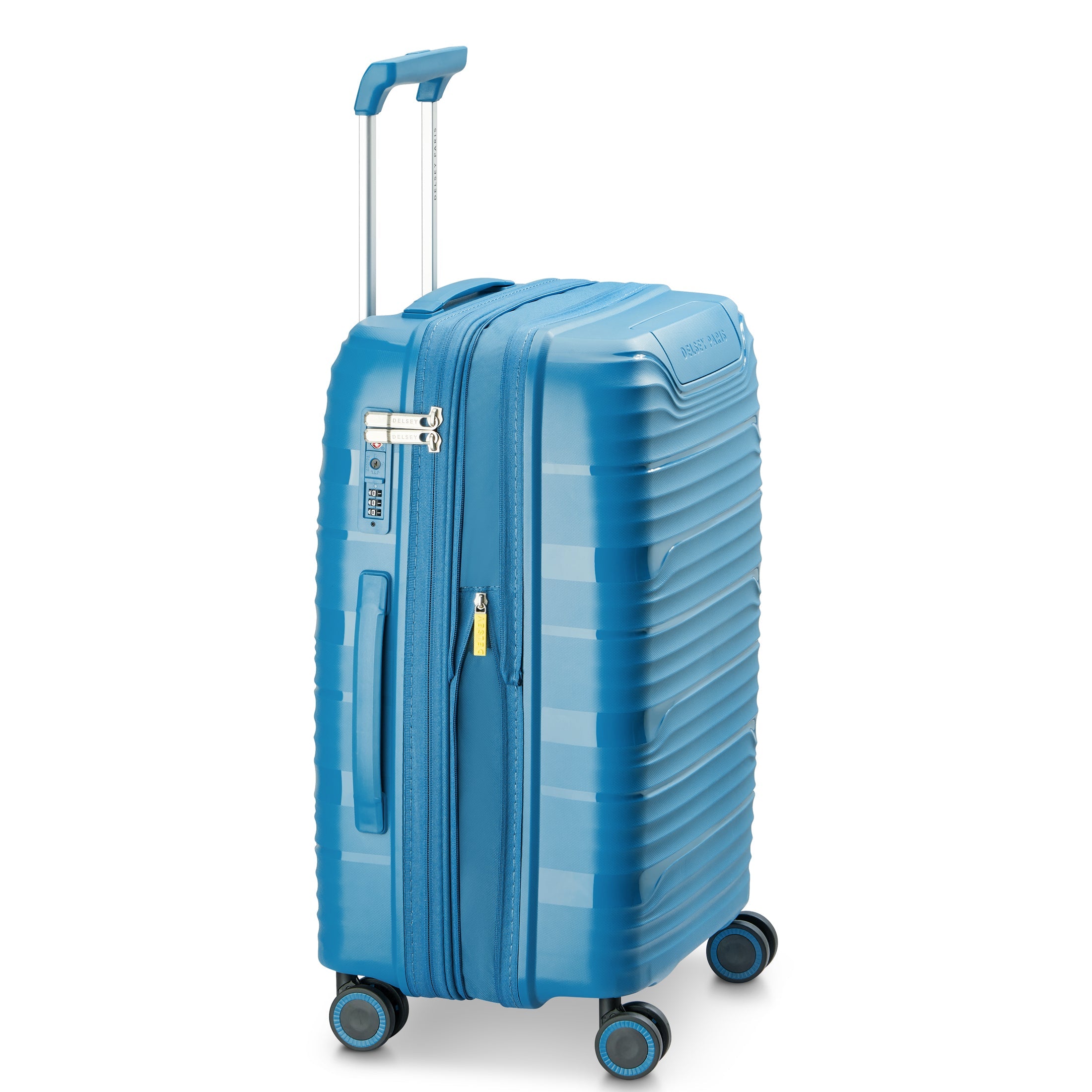 DUNE| Valise Cabine Extensible 58 CM BLEU VERT