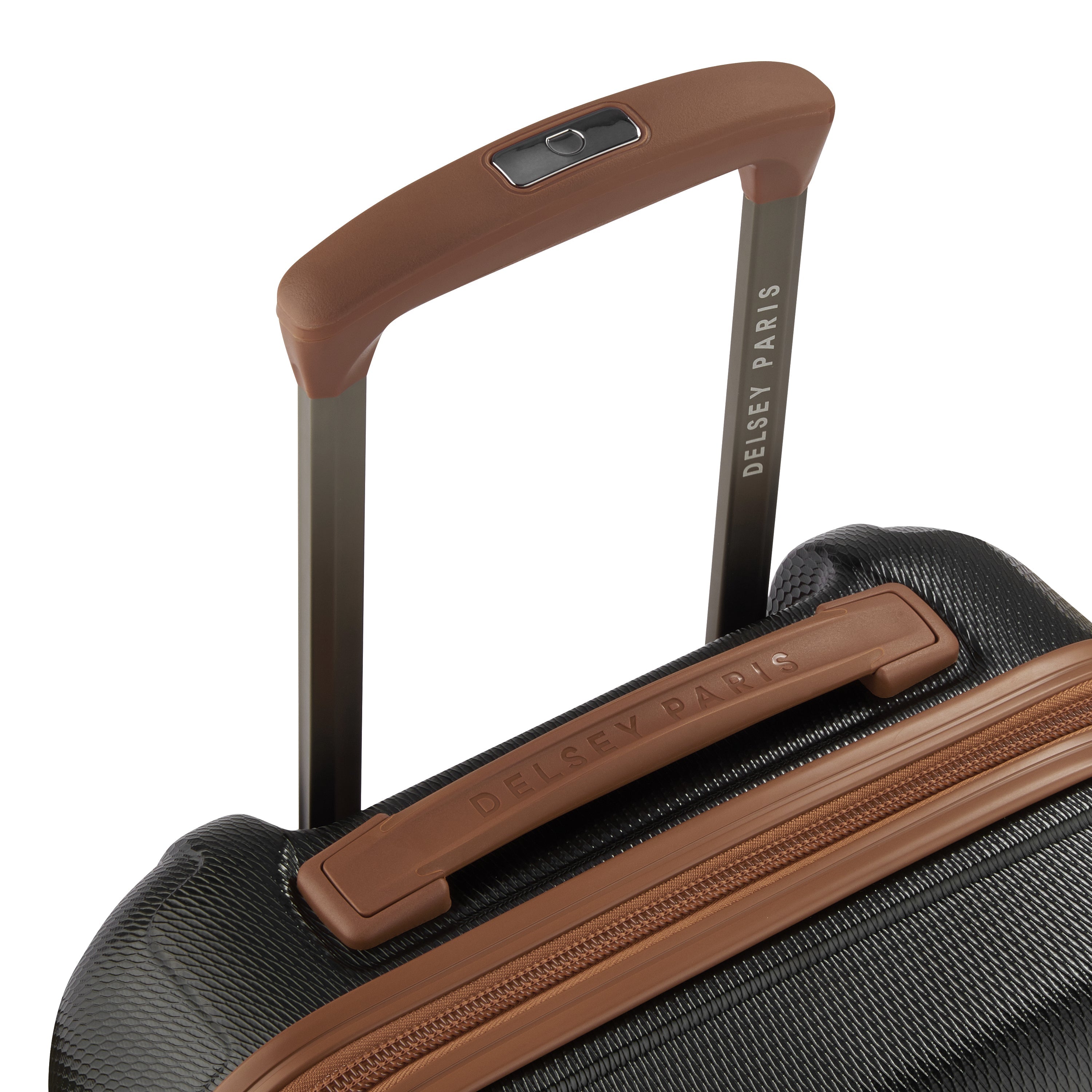 FLANERIE SE| Valise Cabine 53 CM NOIR MARRON