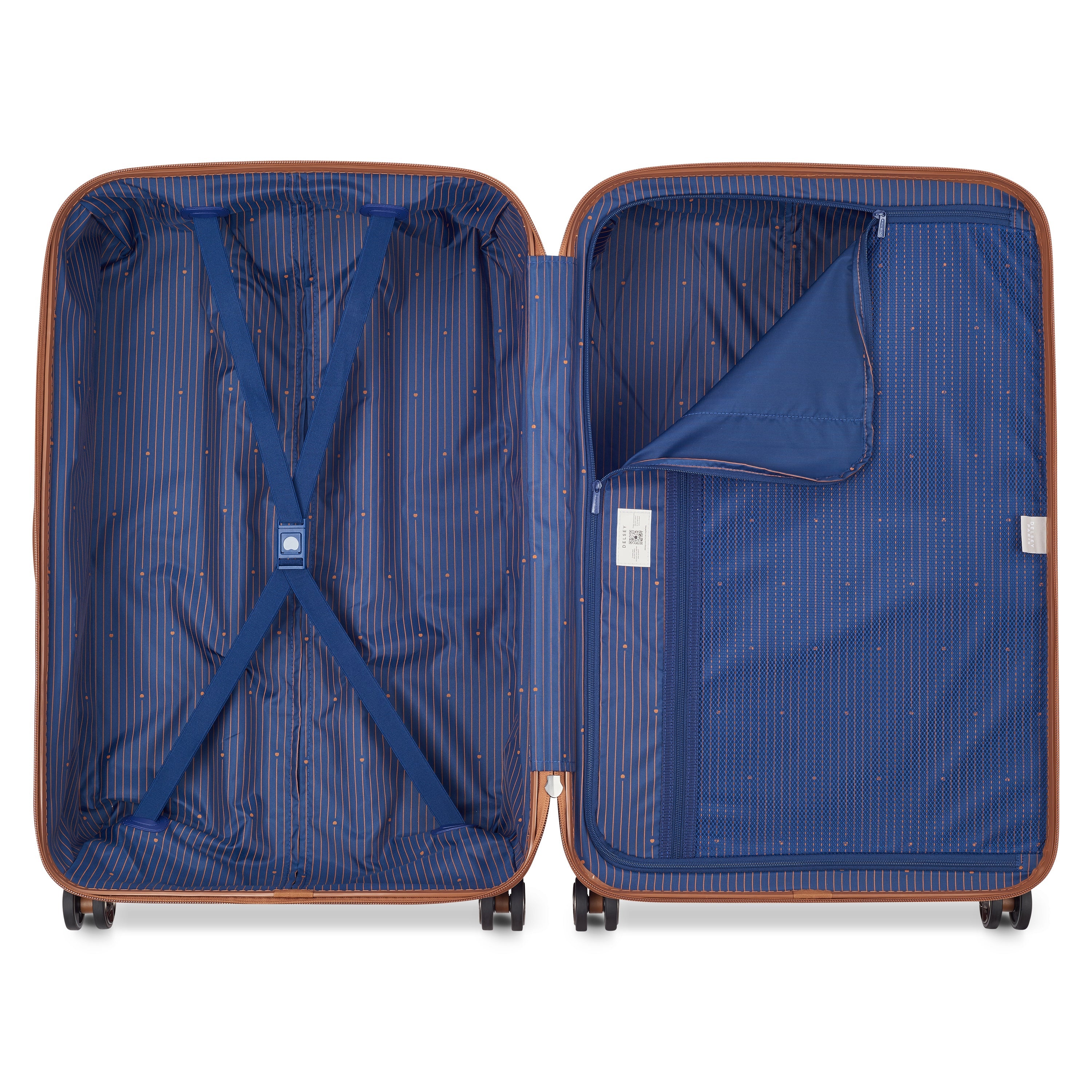 FLANERIE SE| Valise Soute 76 CM BLEU