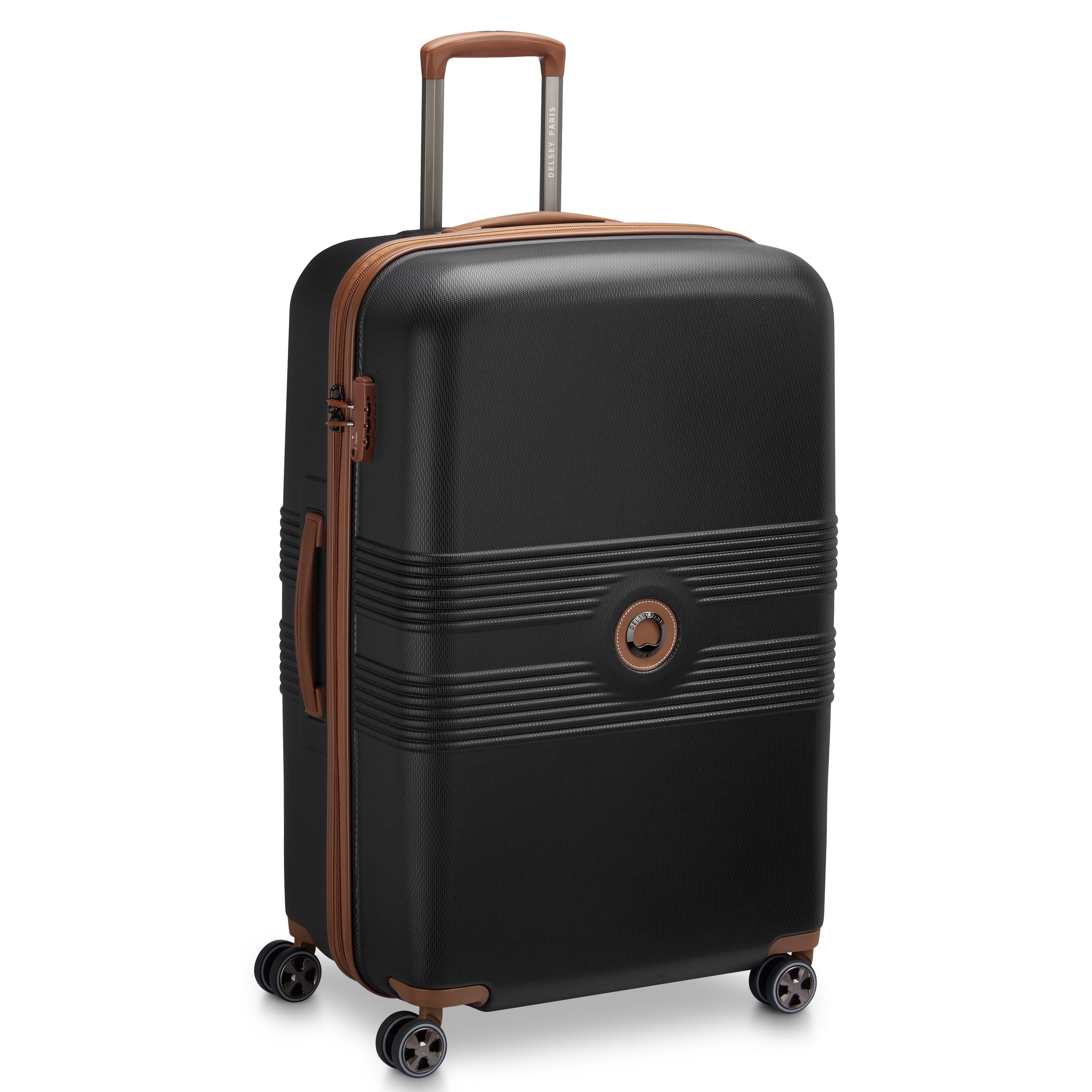 FLANERIE SE| Valise Soute 76 CM NOIR MARRON