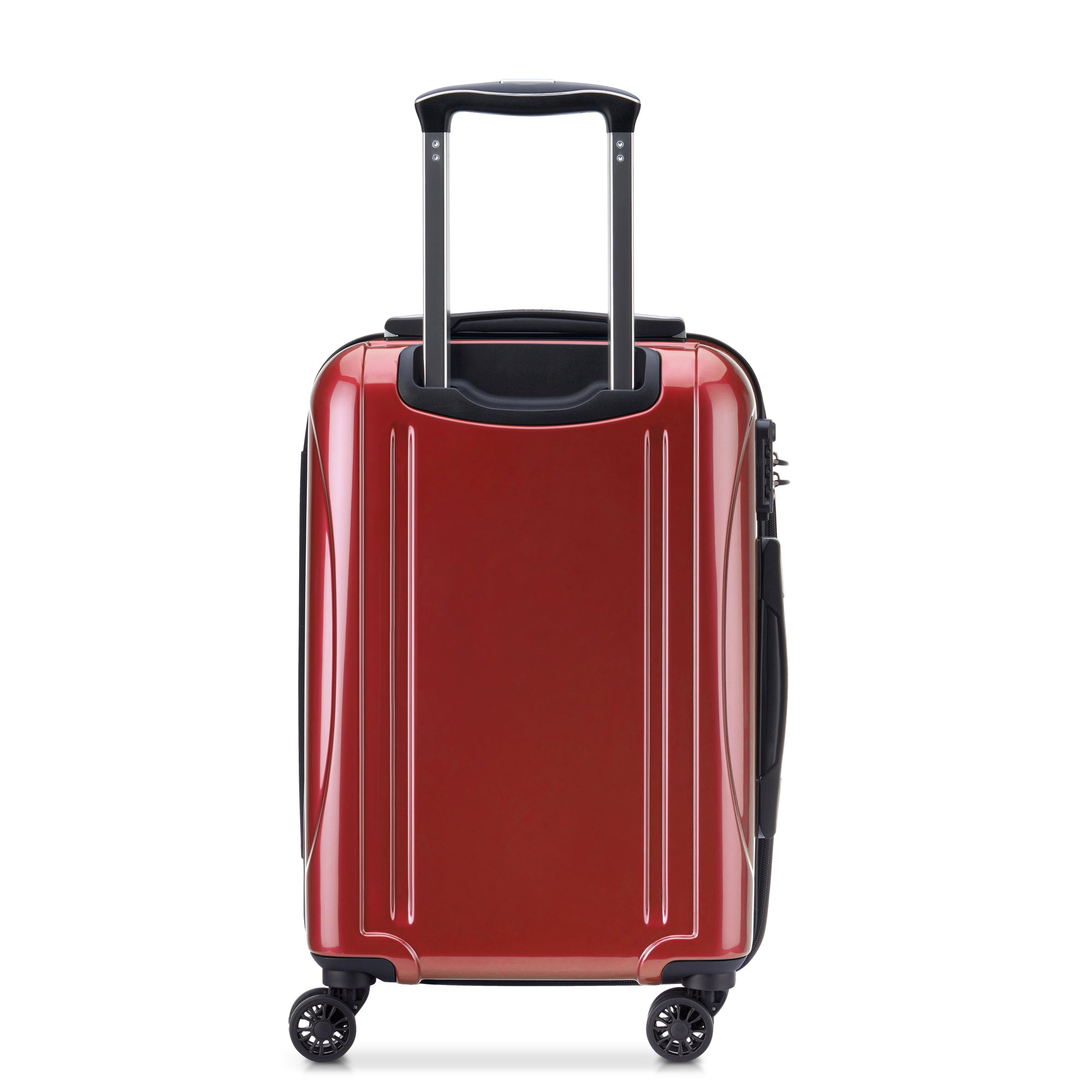 HELIUM AERO | 21-Inch Front Pocket Expandable Carry-On Suitcase, Red