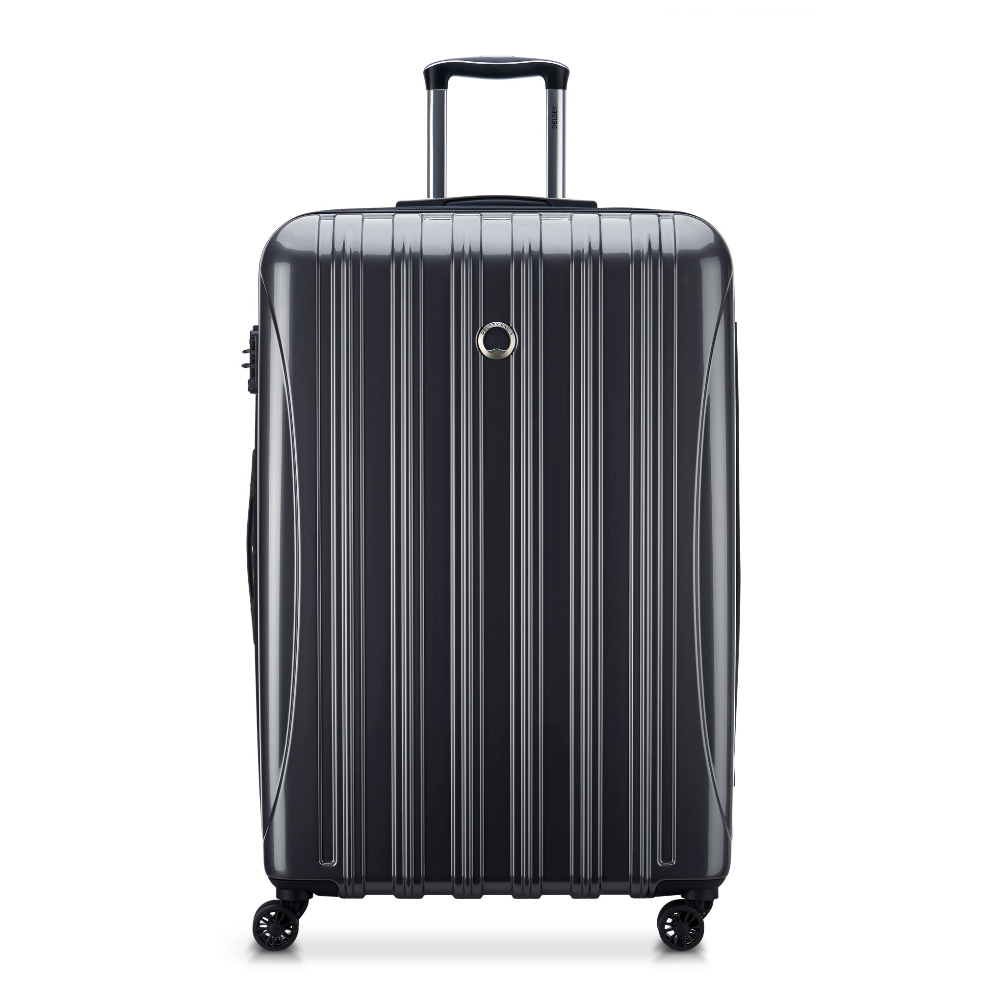 HELIUM AERO | 32-Inch Expandable Check-In Suitcase, Steel grey