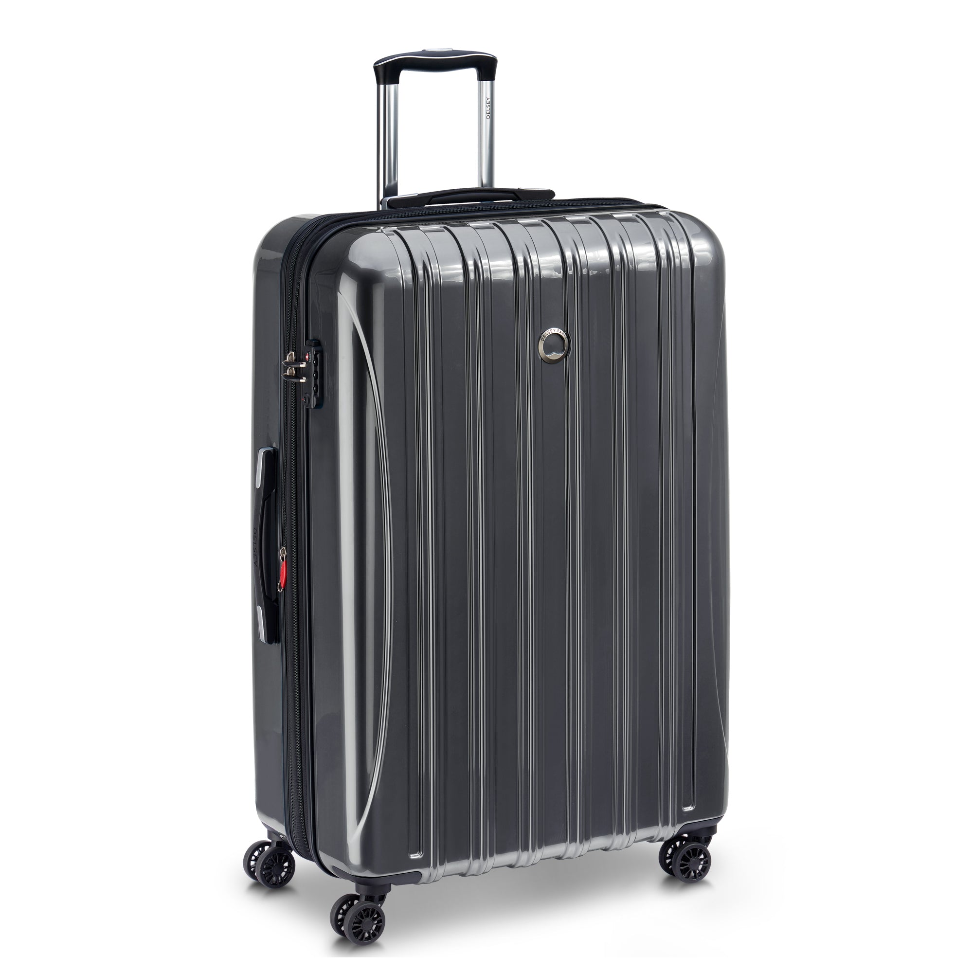 HELIUM AERO | 32-Inch Expandable Check-In Suitcase, Steel grey