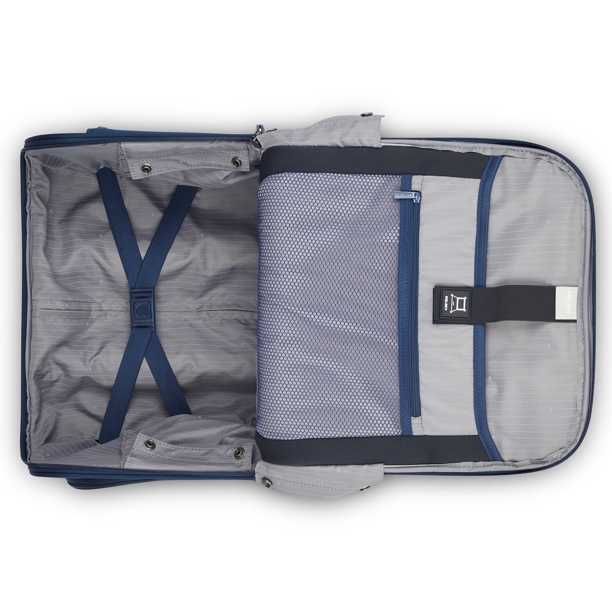HELIUM DLX | Carry-On Underseater Suitcase, Navy