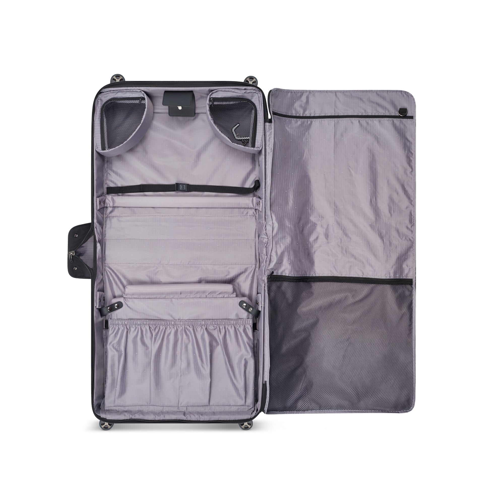HELIUM DLX | 4-Wheeled Garment Bag, Black
