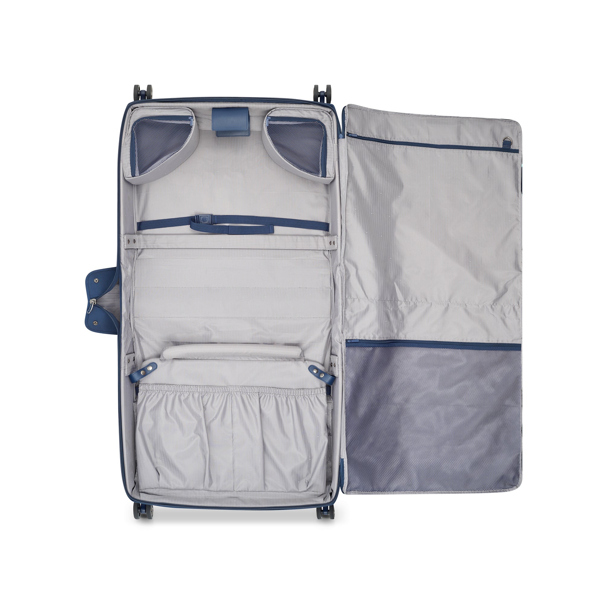 HELIUM DLX | 4-Wheeled Garment Bag, Navy