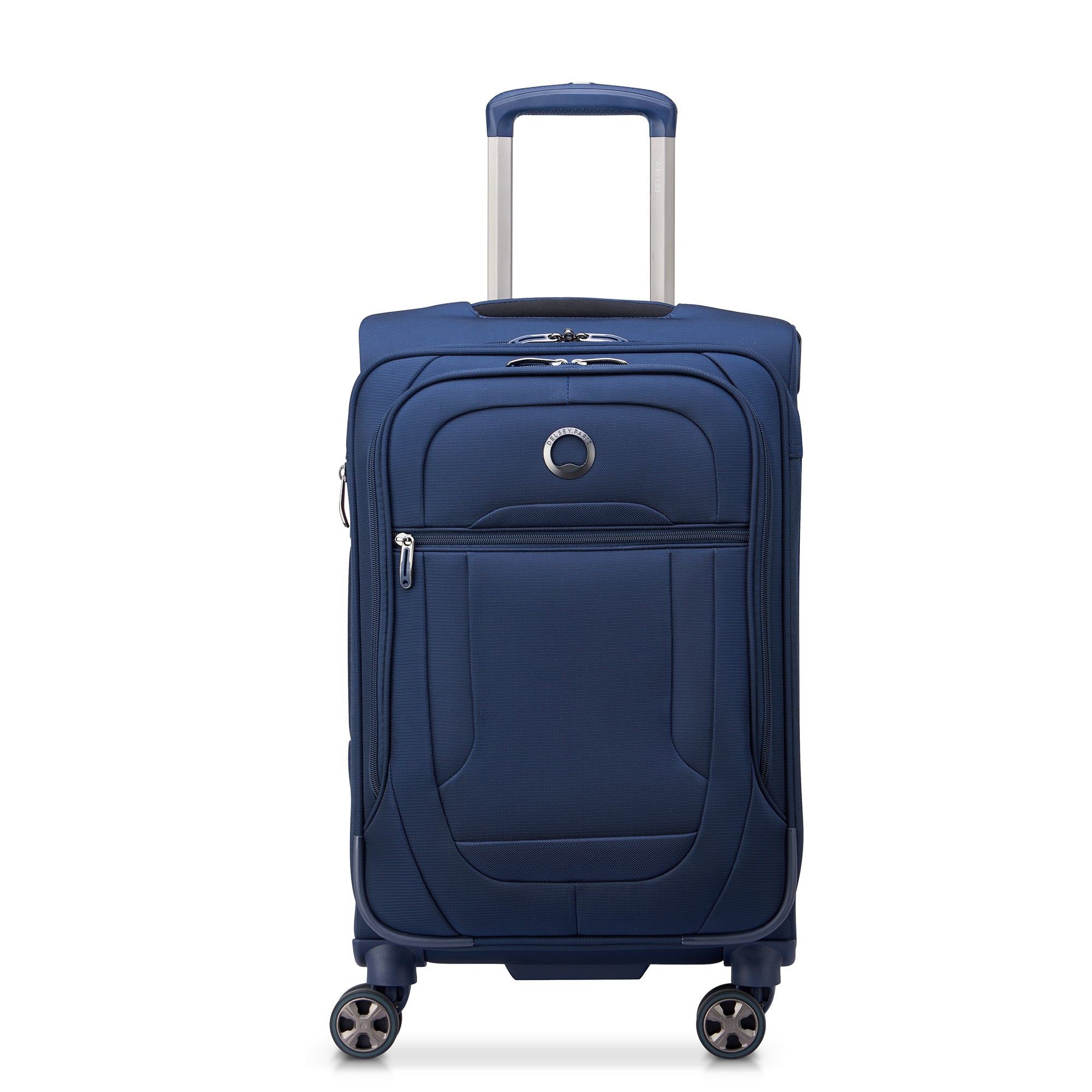 HELIUM DLX | 24-Inch Expandable Carry-On Suitcase, Navy