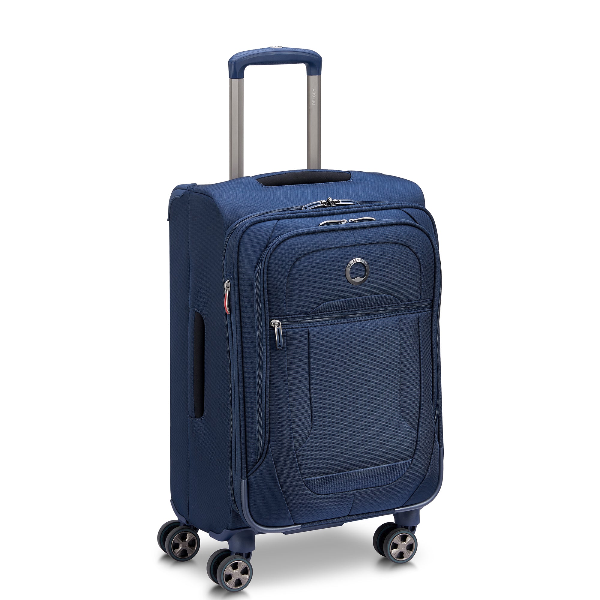 HELIUM DLX | 24-Inch Expandable Carry-On Suitcase, Navy