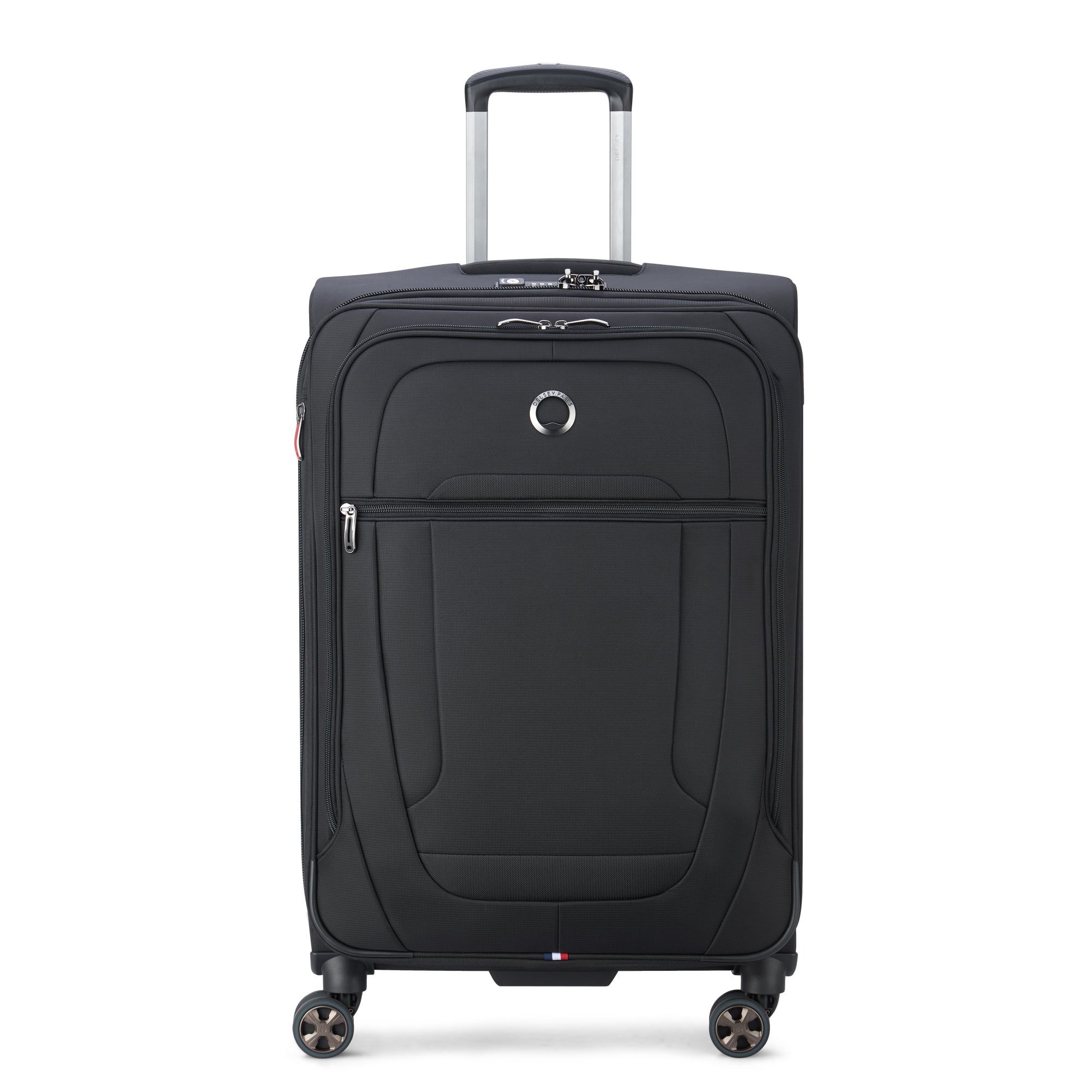 HELIUM DLX | 28-Inch Expandable Check-In Suitcase, Black