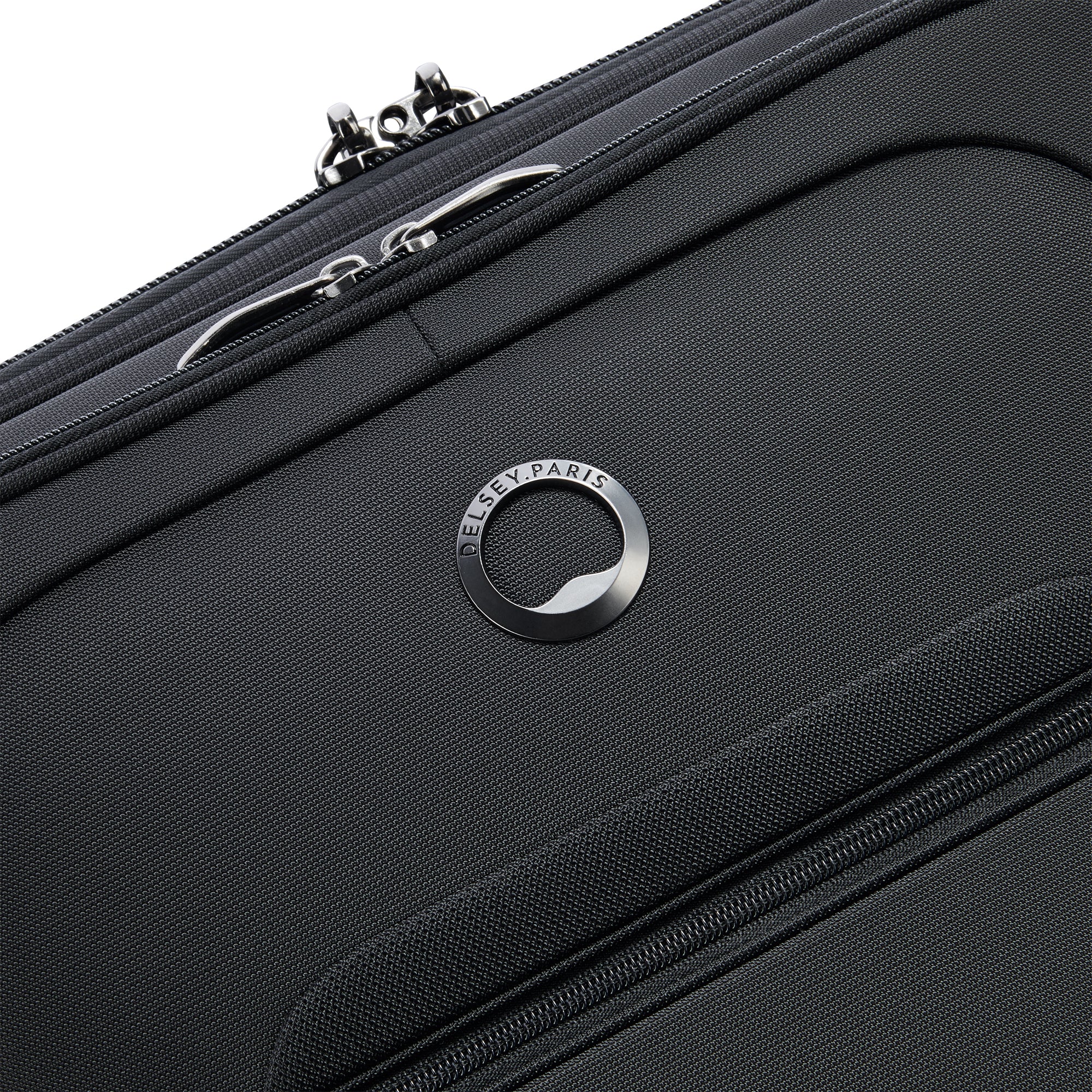 HELIUM DLX | 28-Inch Expandable Check-In Suitcase, Black