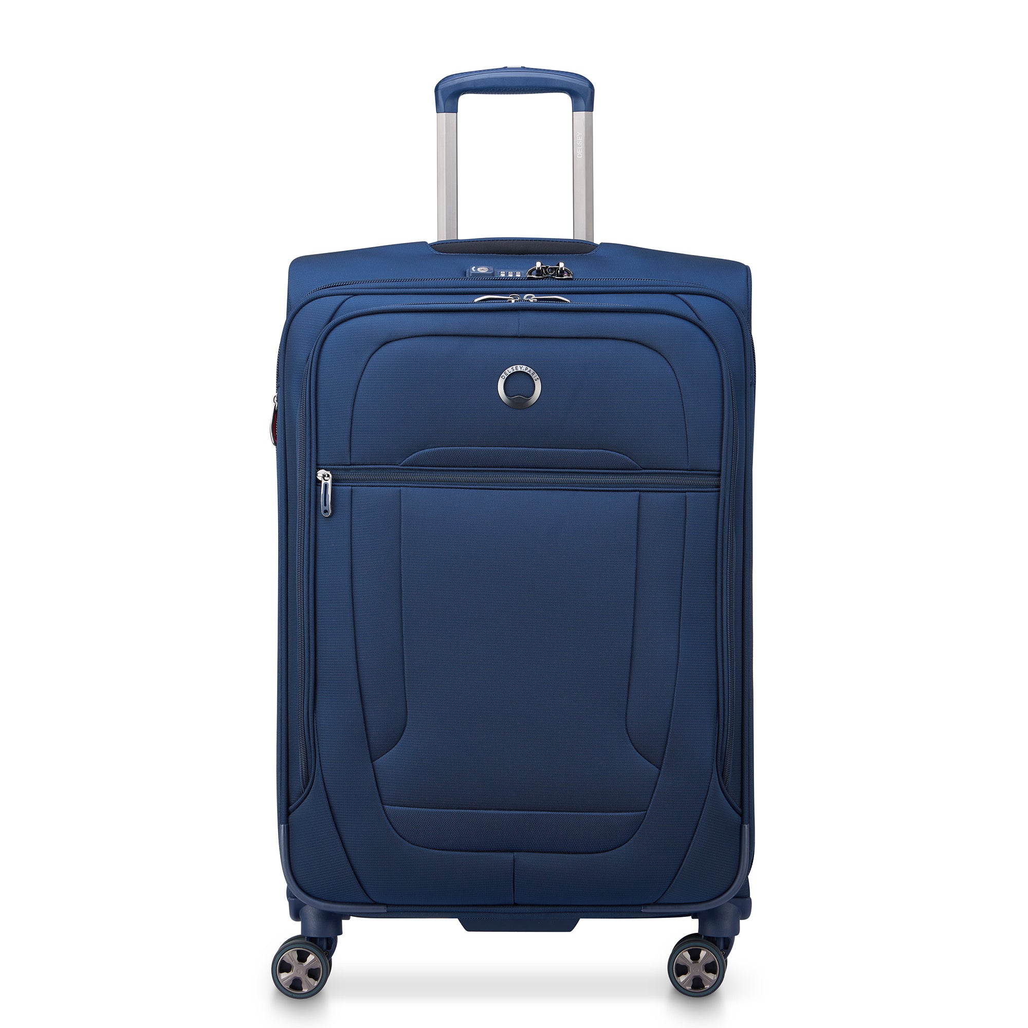 HELIUM DLX | 28-Inch Expandable Check-In Suitcase, Navy