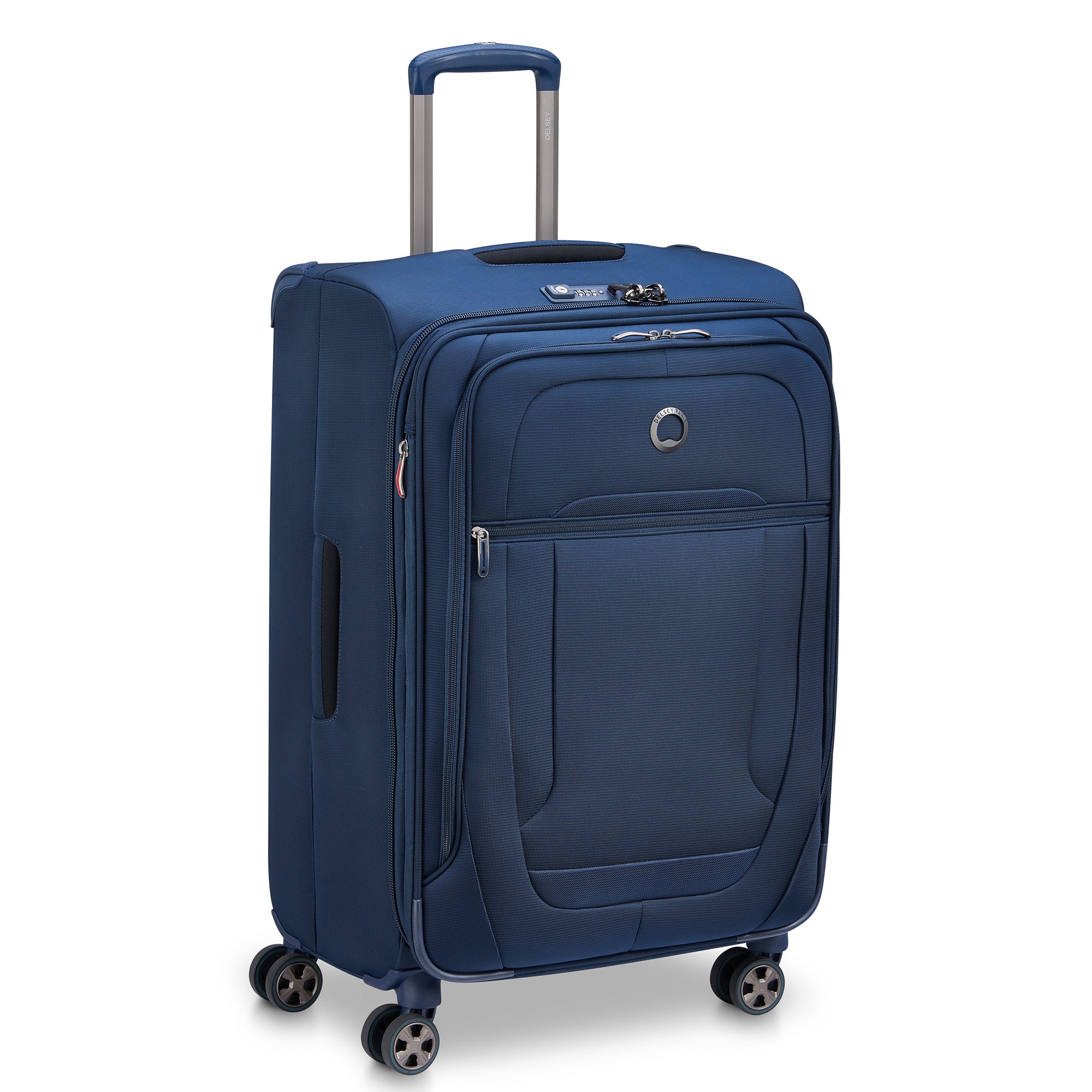 HELIUM DLX | 28-Inch Expandable Check-In Suitcase, Navy