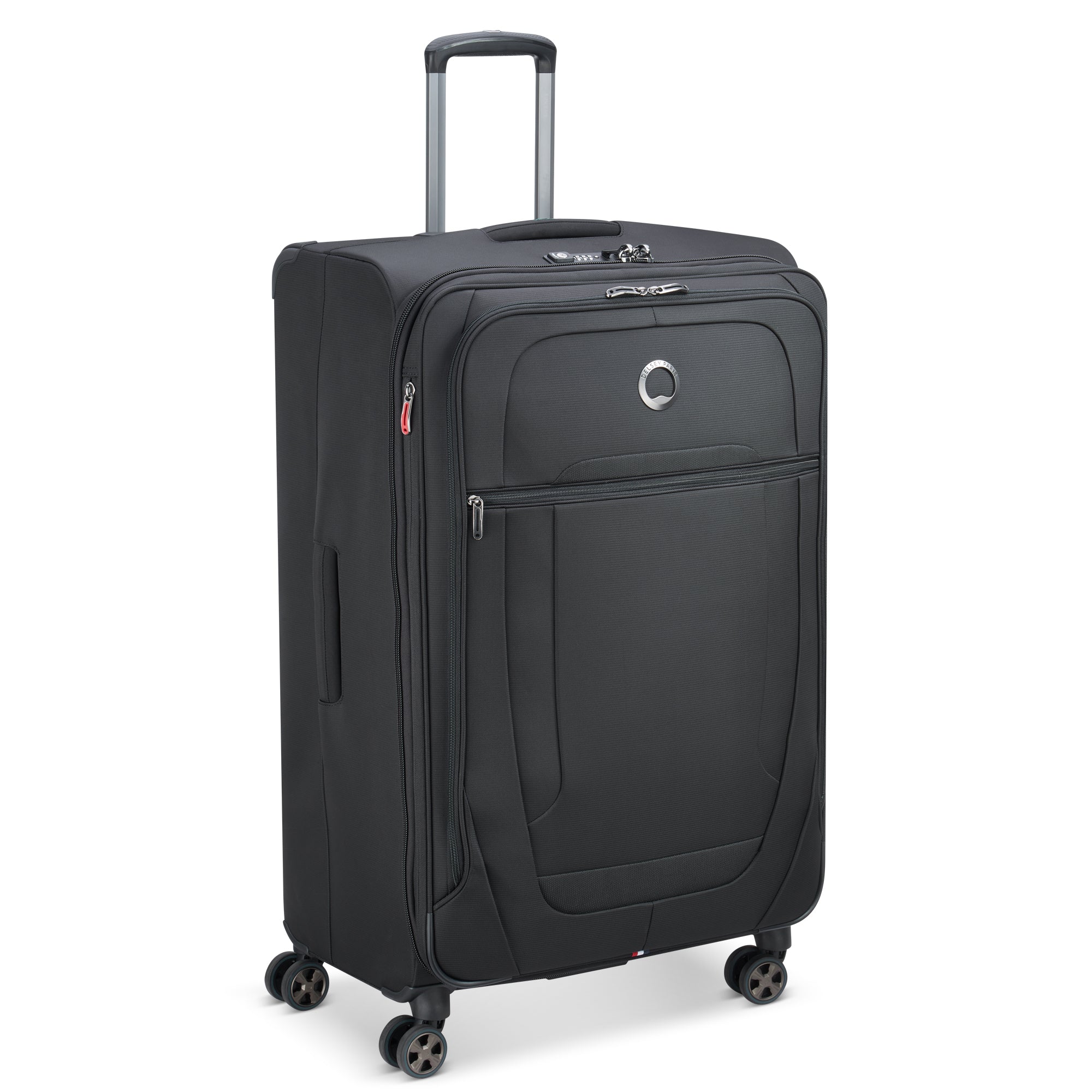 HELIUM DLX | 33-Inch Expandable Check-In Suitcase, Black