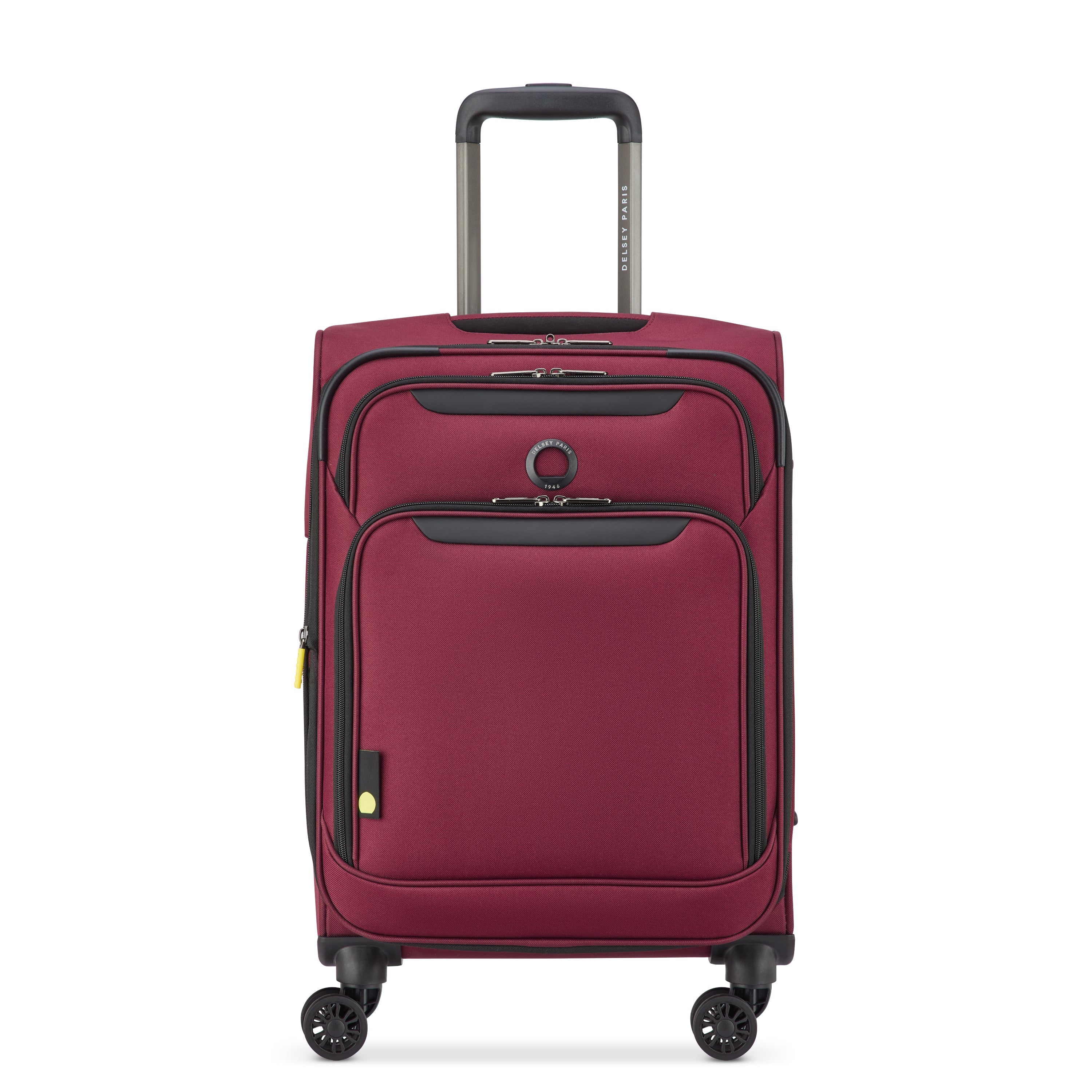 SKY MAX 3.0 23-Inch Expandable Carry-On Suitcase, Burgundy