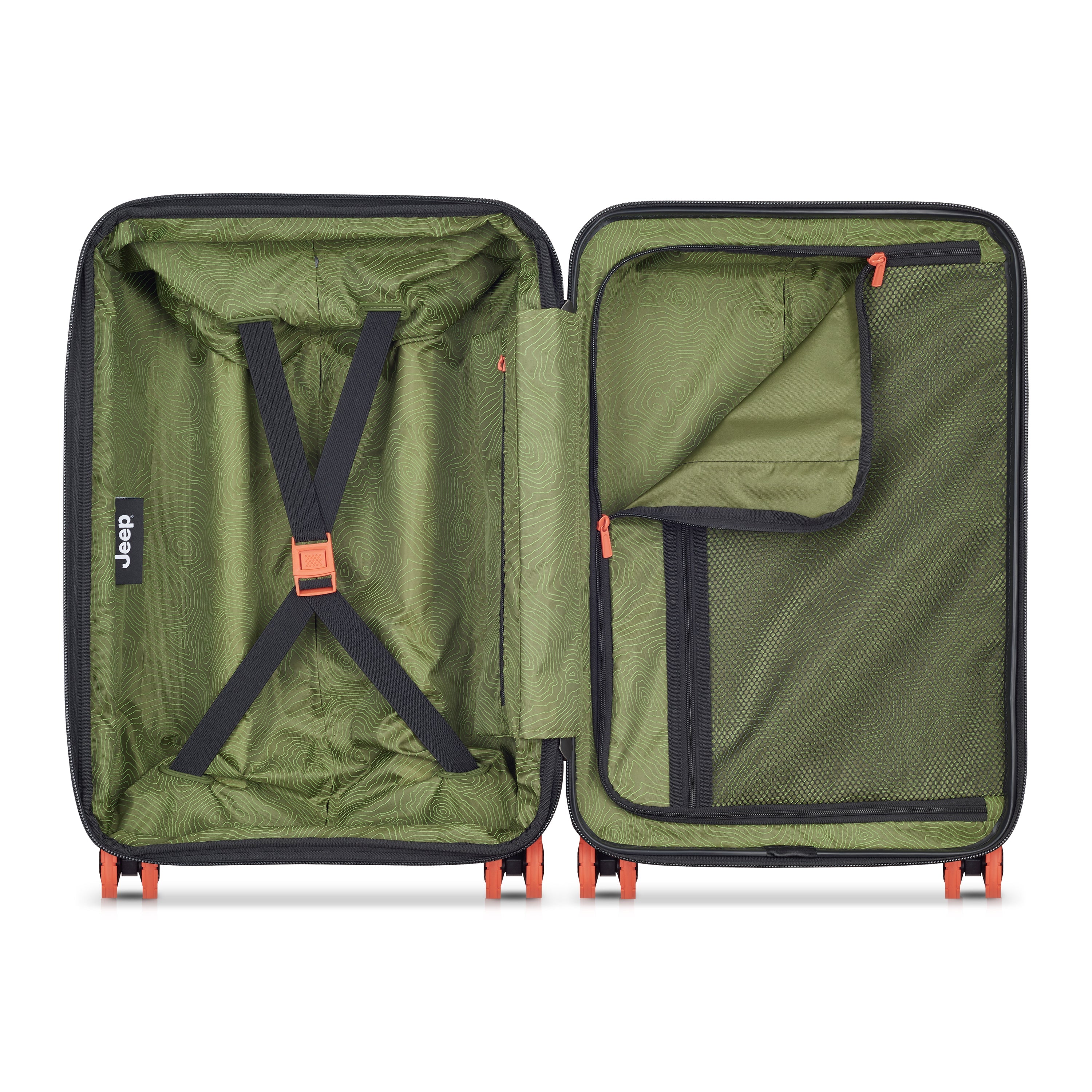 JH001A | 23-Inch Expandable Carry-On Suitcase, Silver