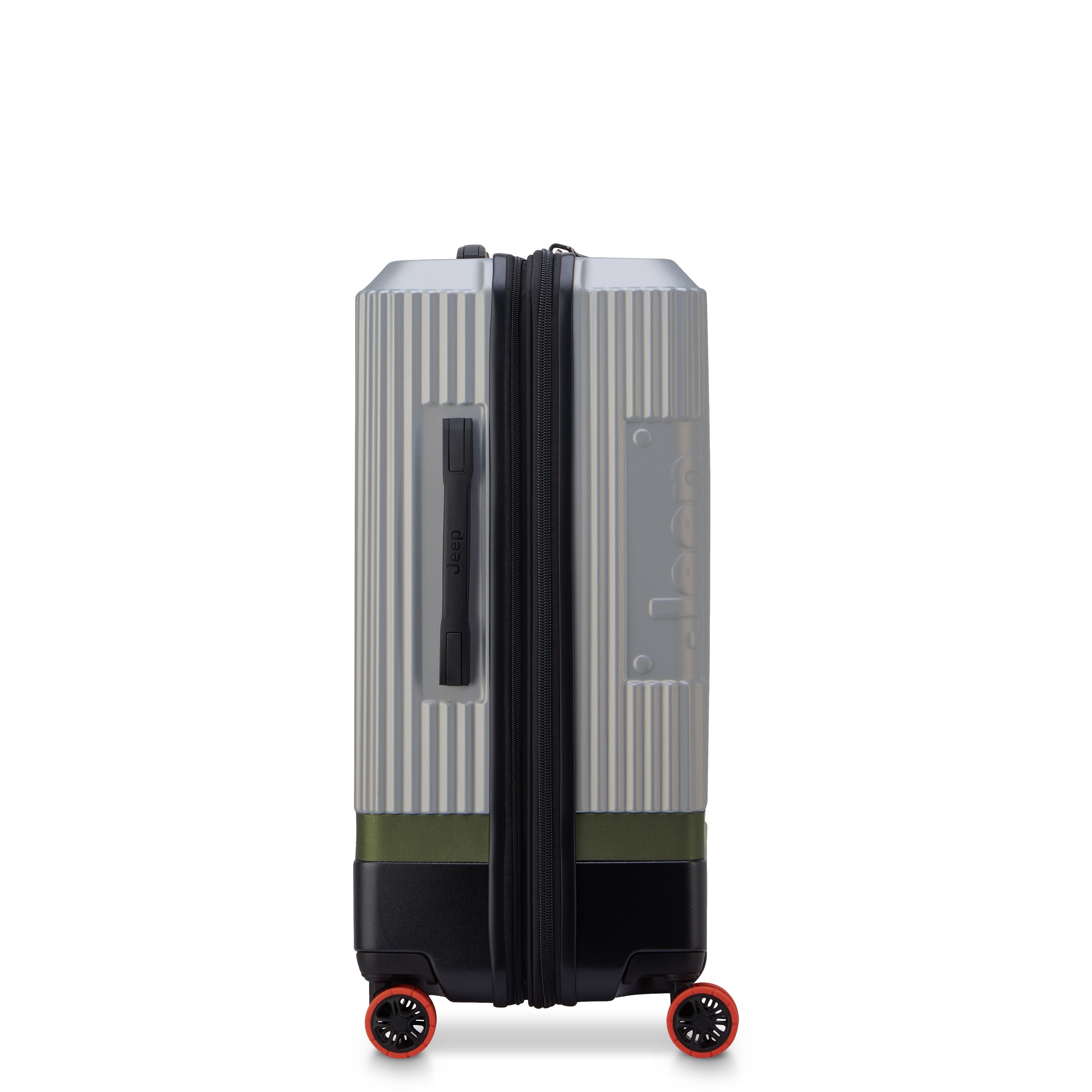 JH001A | 27-Inch Expandable Check-In Suitcase, Silver