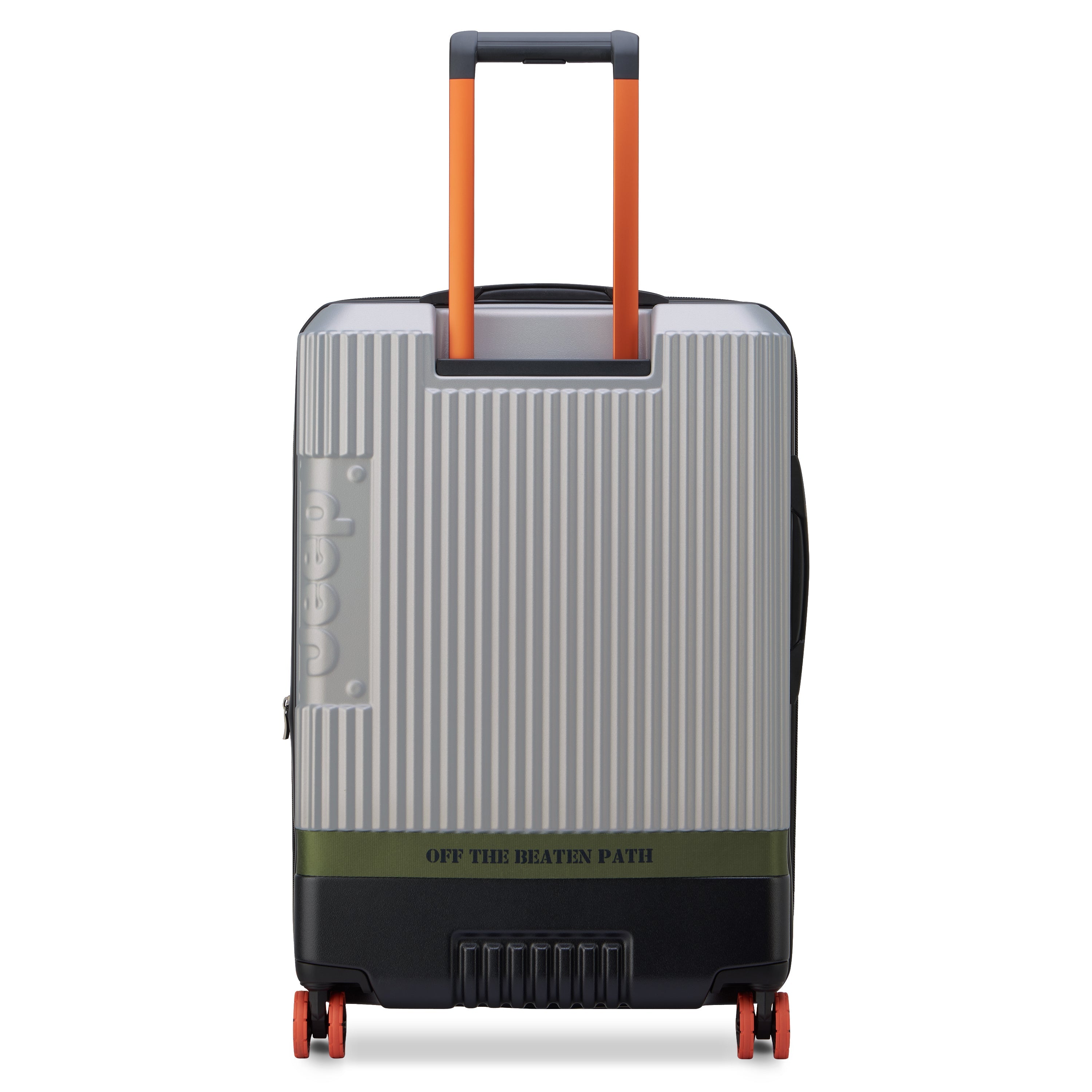 JH001A | 27-Inch Expandable Check-In Suitcase, Silver