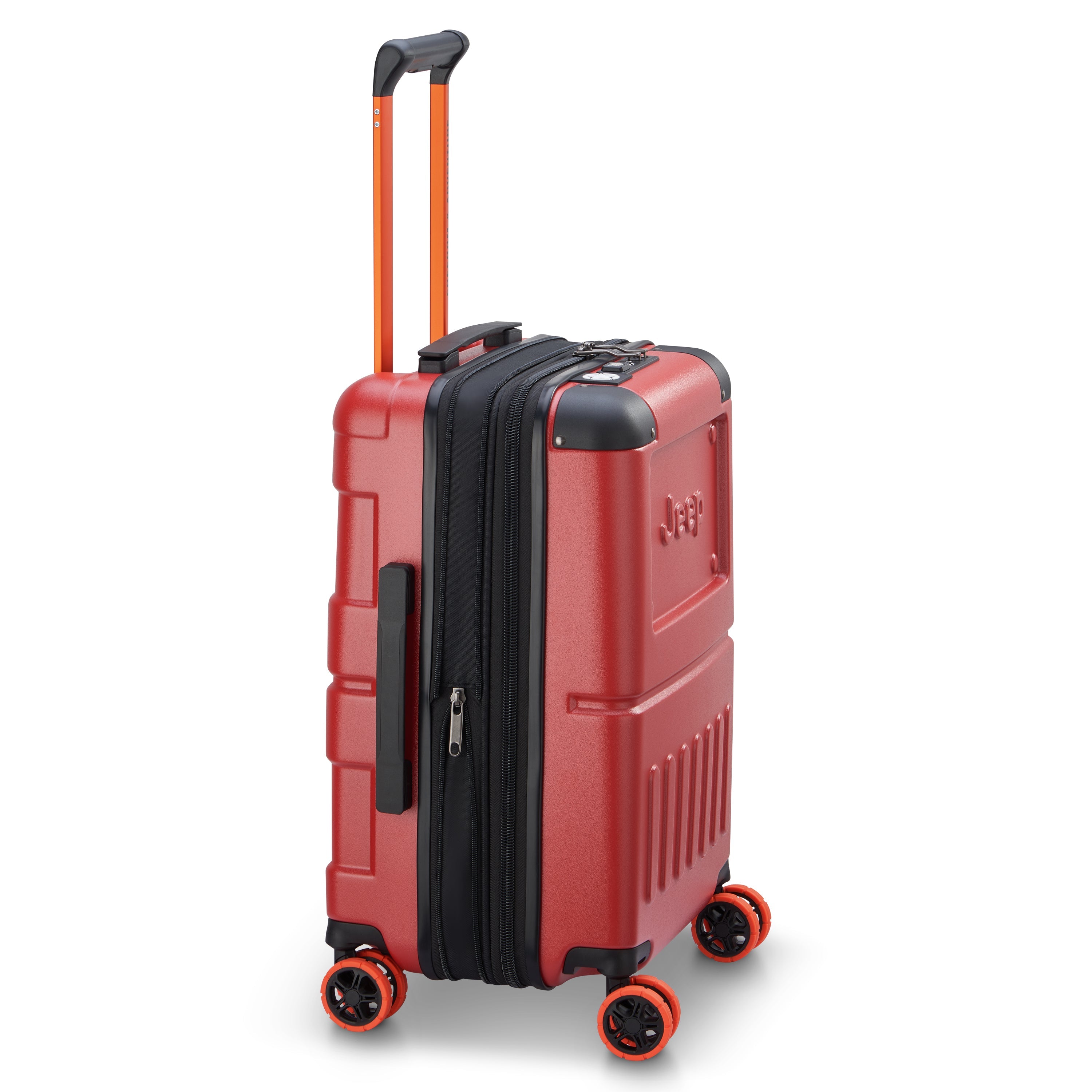 JH002B | 22-Inch Expandable Carry-On Suitcase, Chilli pepper