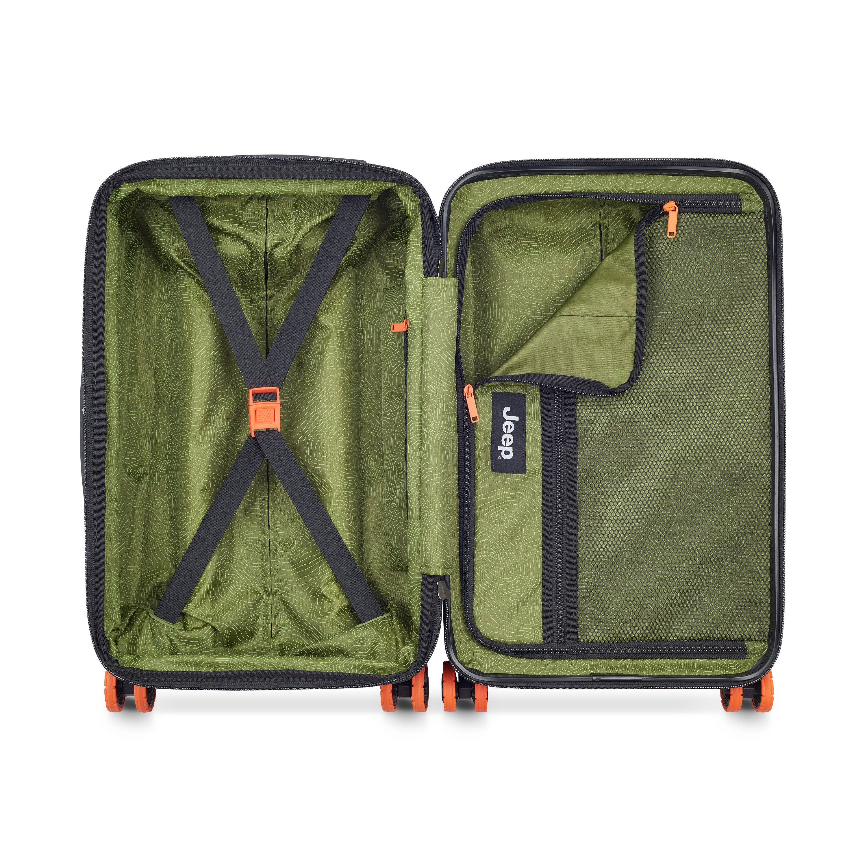 JH002B | 22-Inch Expandable Carry-On Suitcase, Warm sand