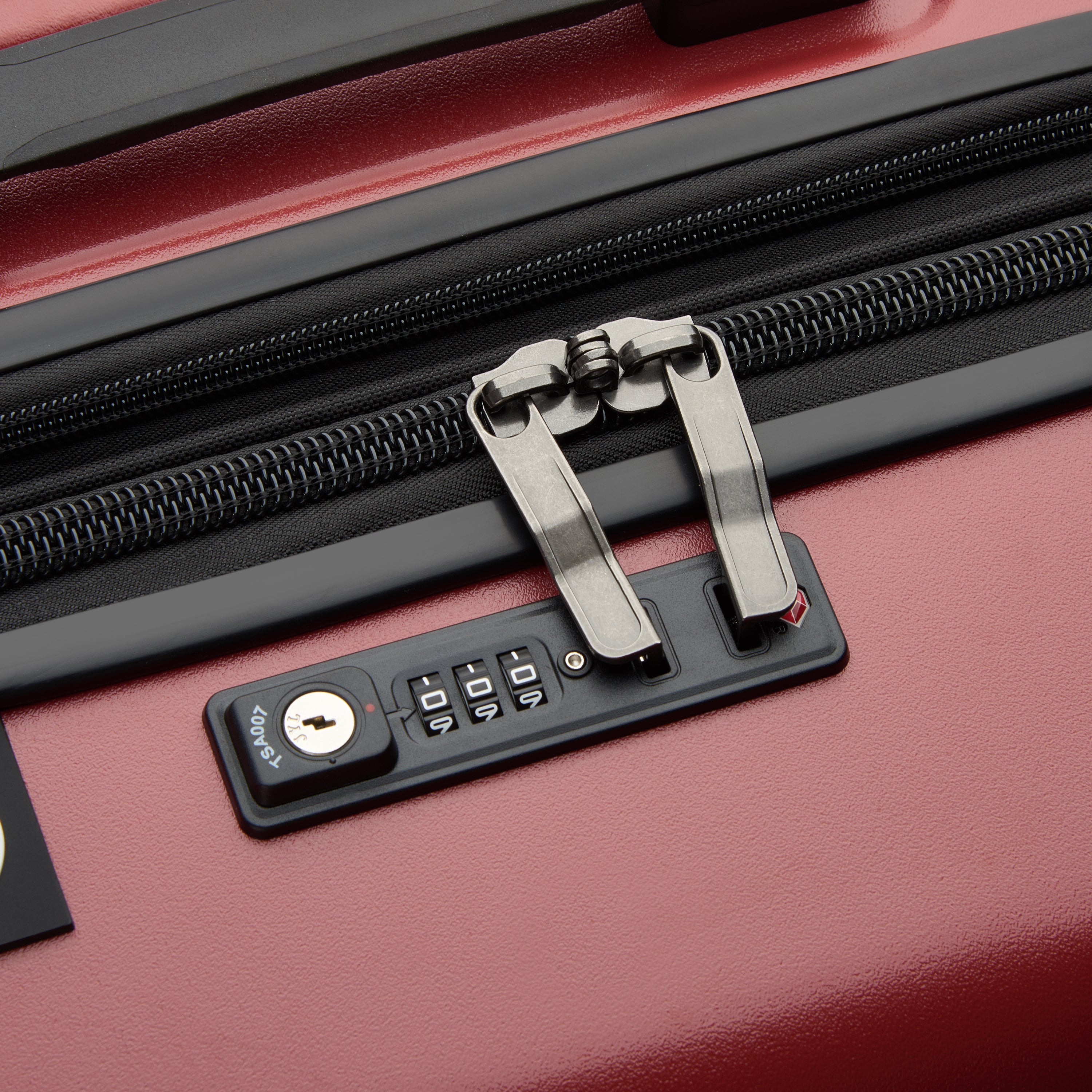 JH002B | 32-Inch Expandable Check-In Trunk Suitcase, Chilli pepper