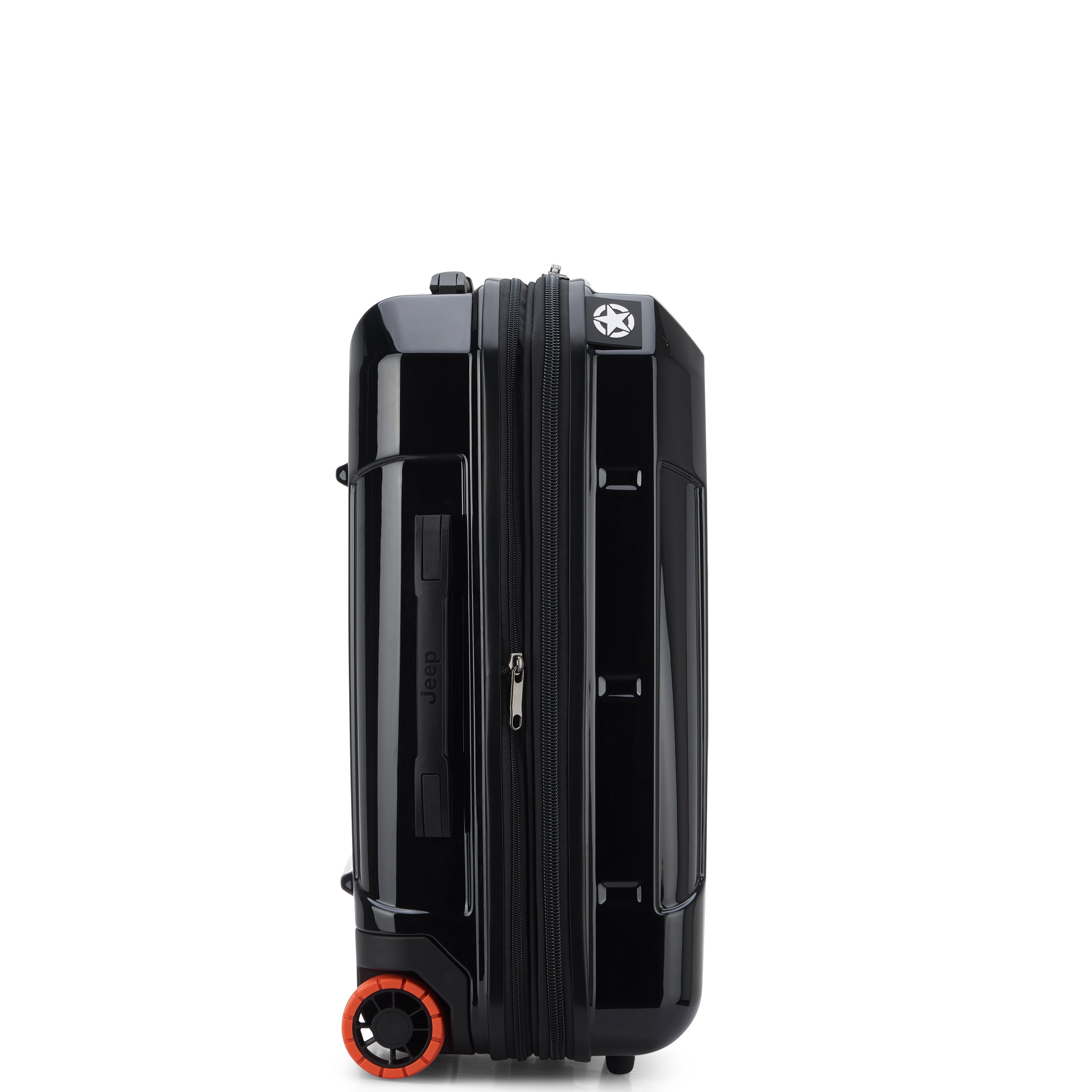 JH003B| Valise 2 roues Cabine Extensible 58 CM NOIR