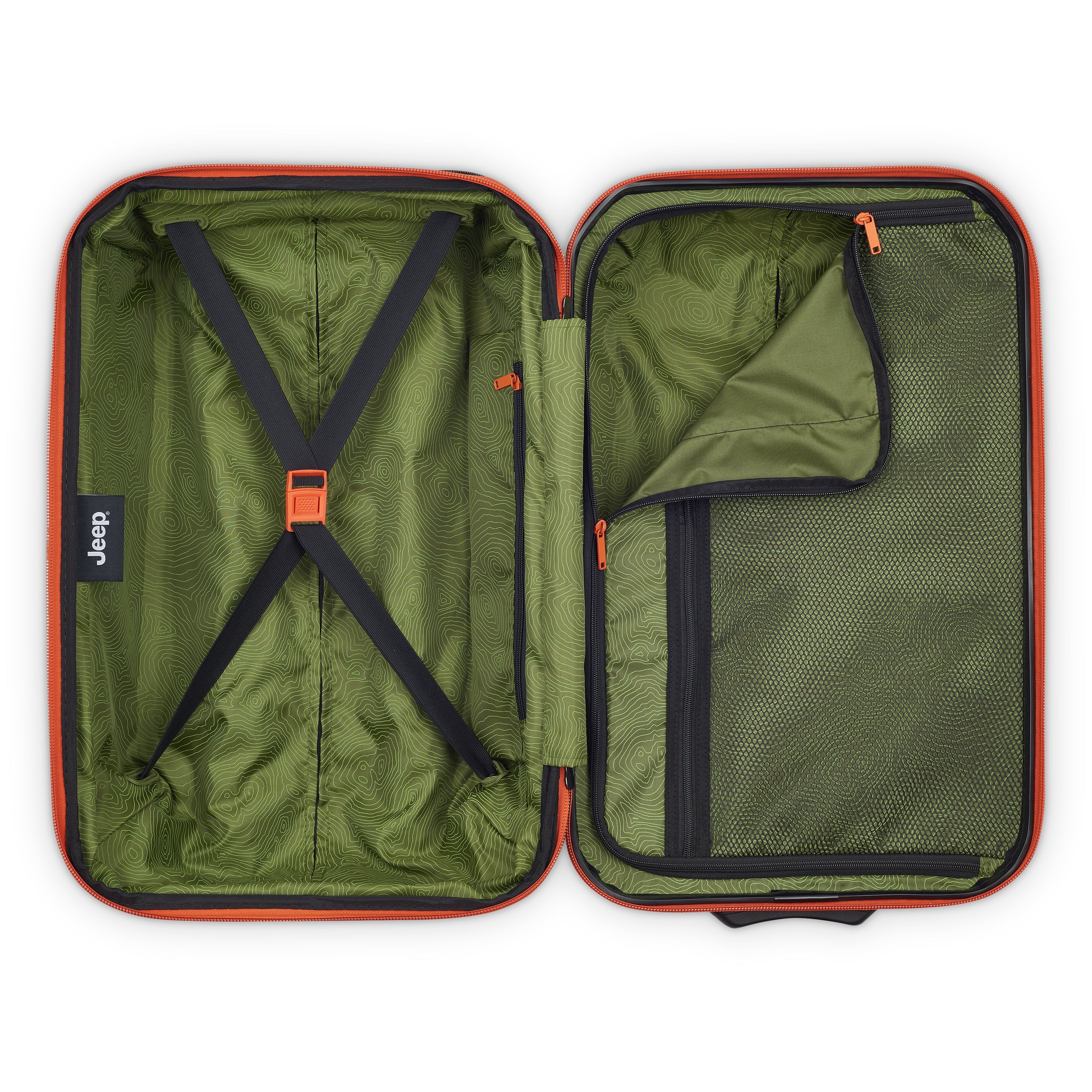 JH003B| Valise 2 roues Cabine Extensible 58 CM SABLE CHAUD