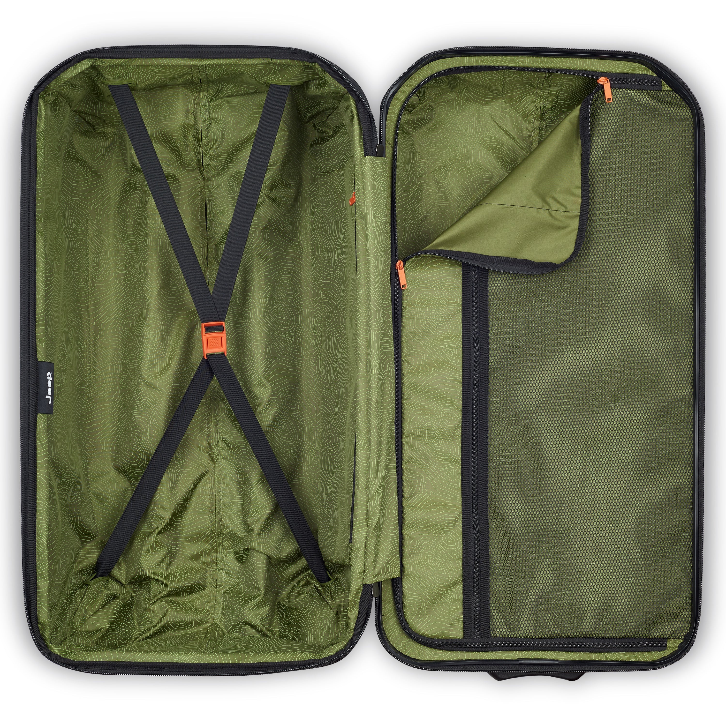 JH003B | 32-Inch 2-Wheeled Expandable Check-In Suitcase, Black