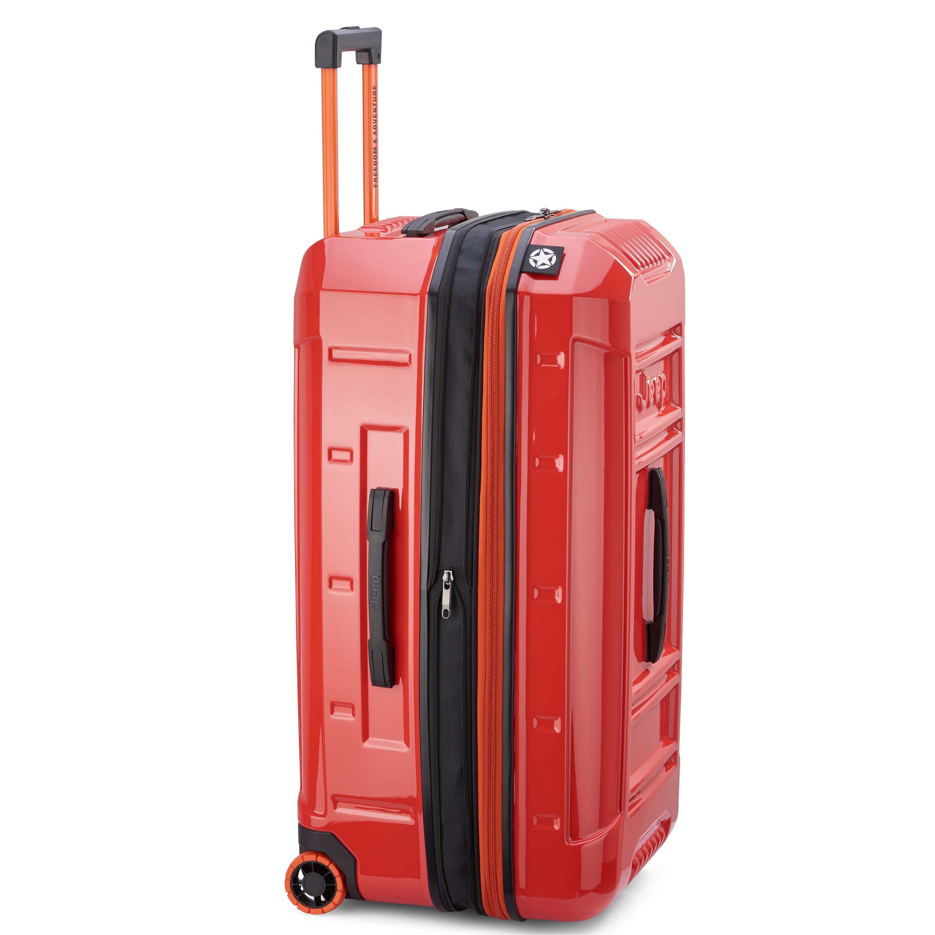 JH003B| Valise 2 roues Soute Extensible 81 CM TOMATE