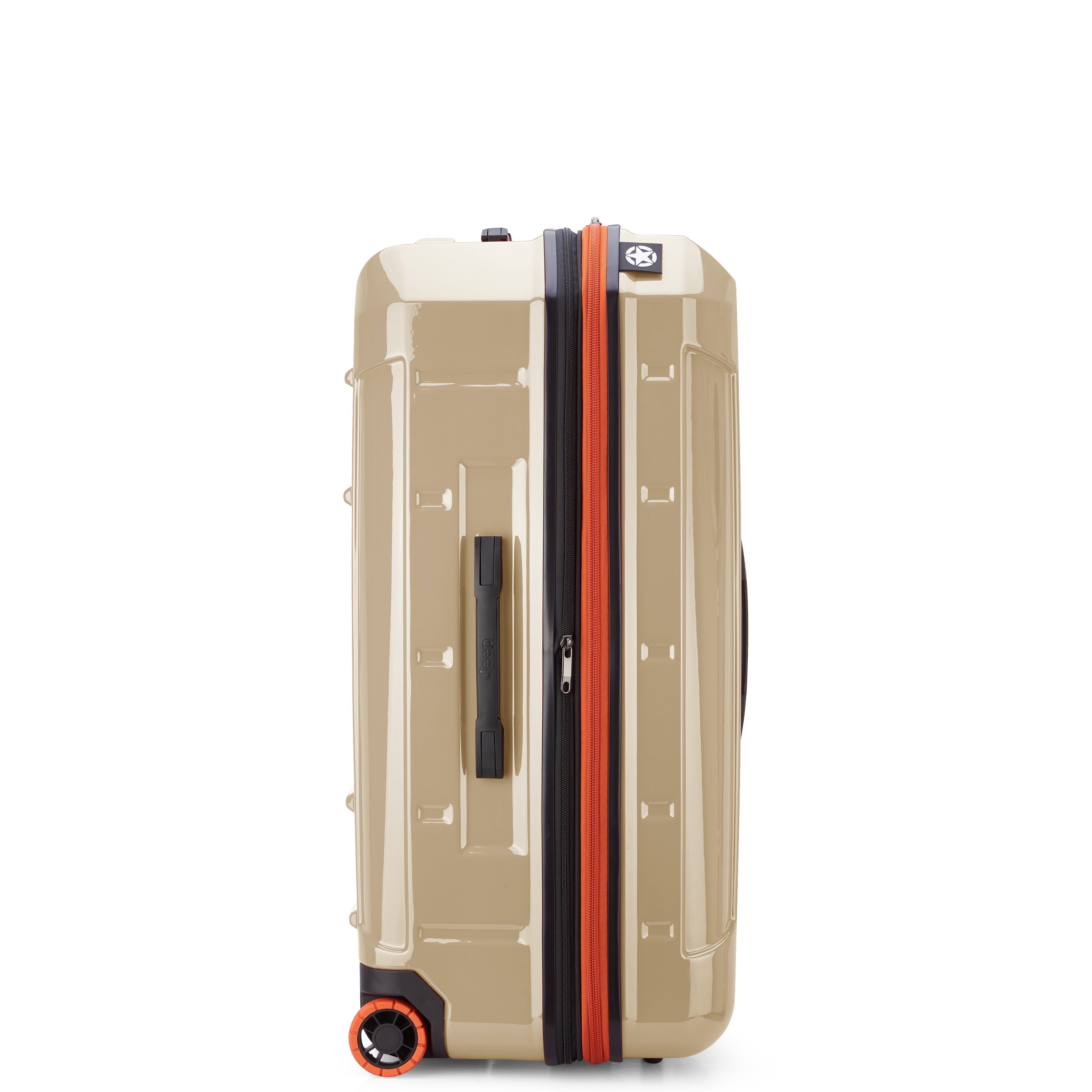 JH003B| Valise 2 roues Soute Extensible 81 CM SABLE CHAUD