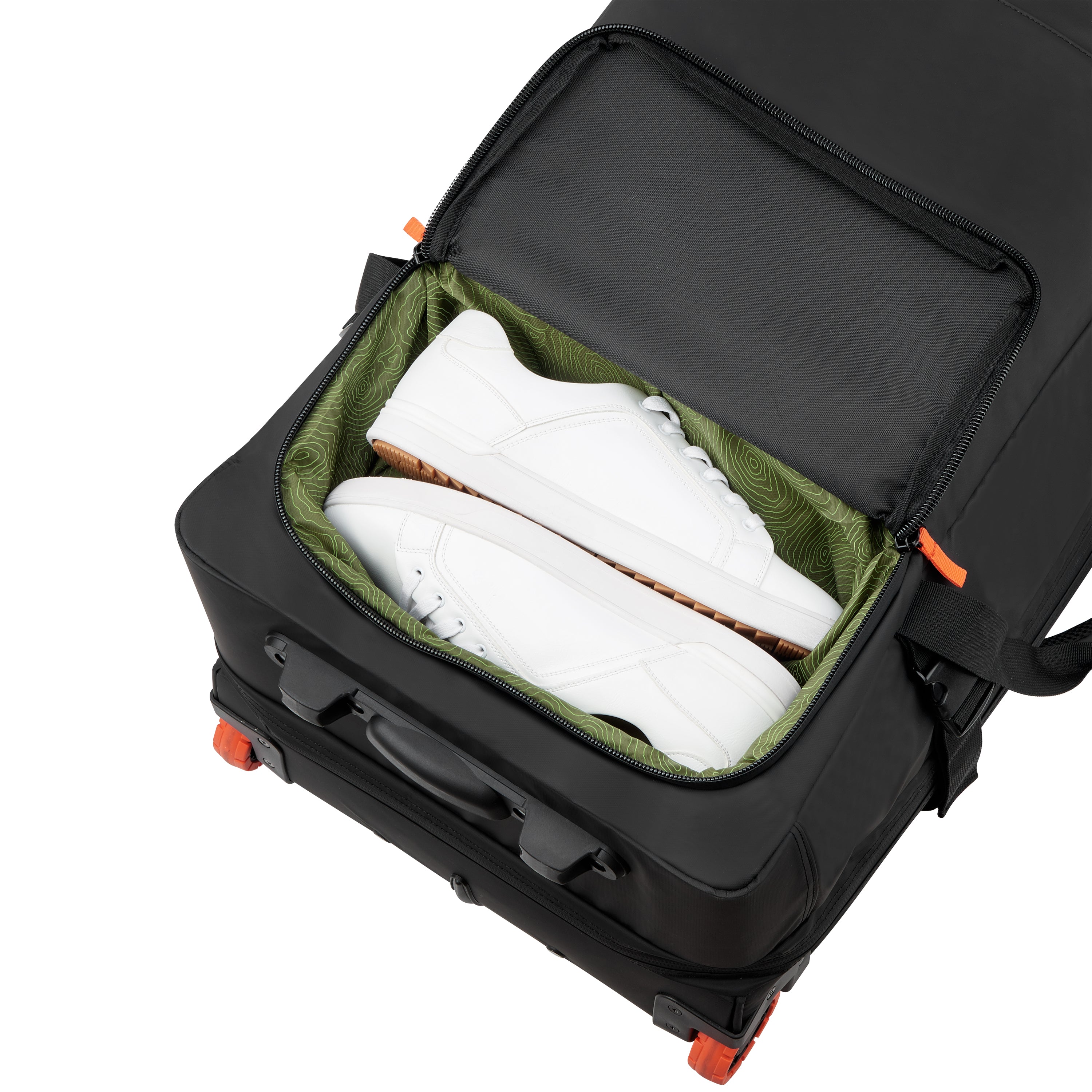JS005A | 32-Inch 2-Wheeled Duffel Bag, Black
