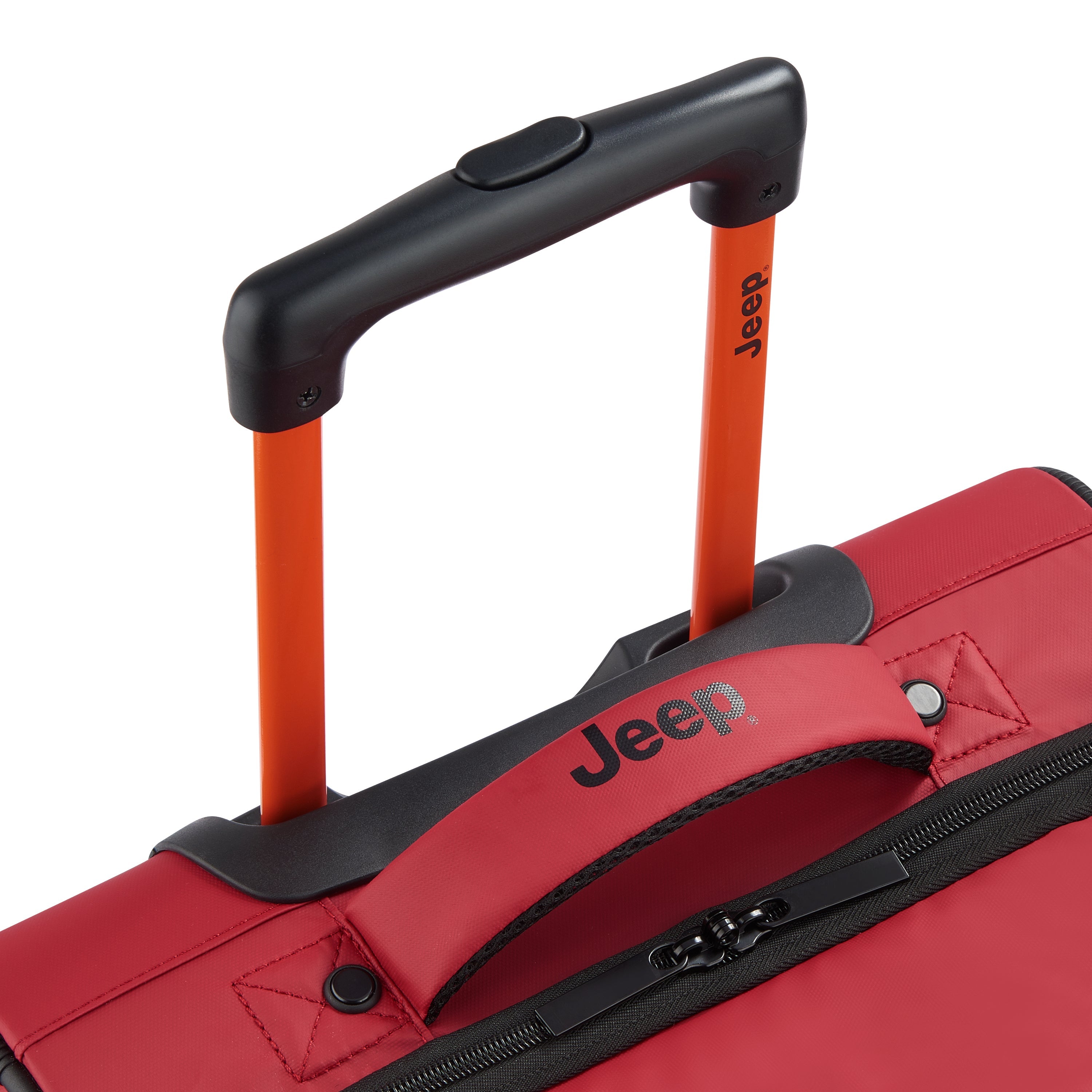JS006B | 20-Inch 2-Wheeled Duffel Bag, Tomato