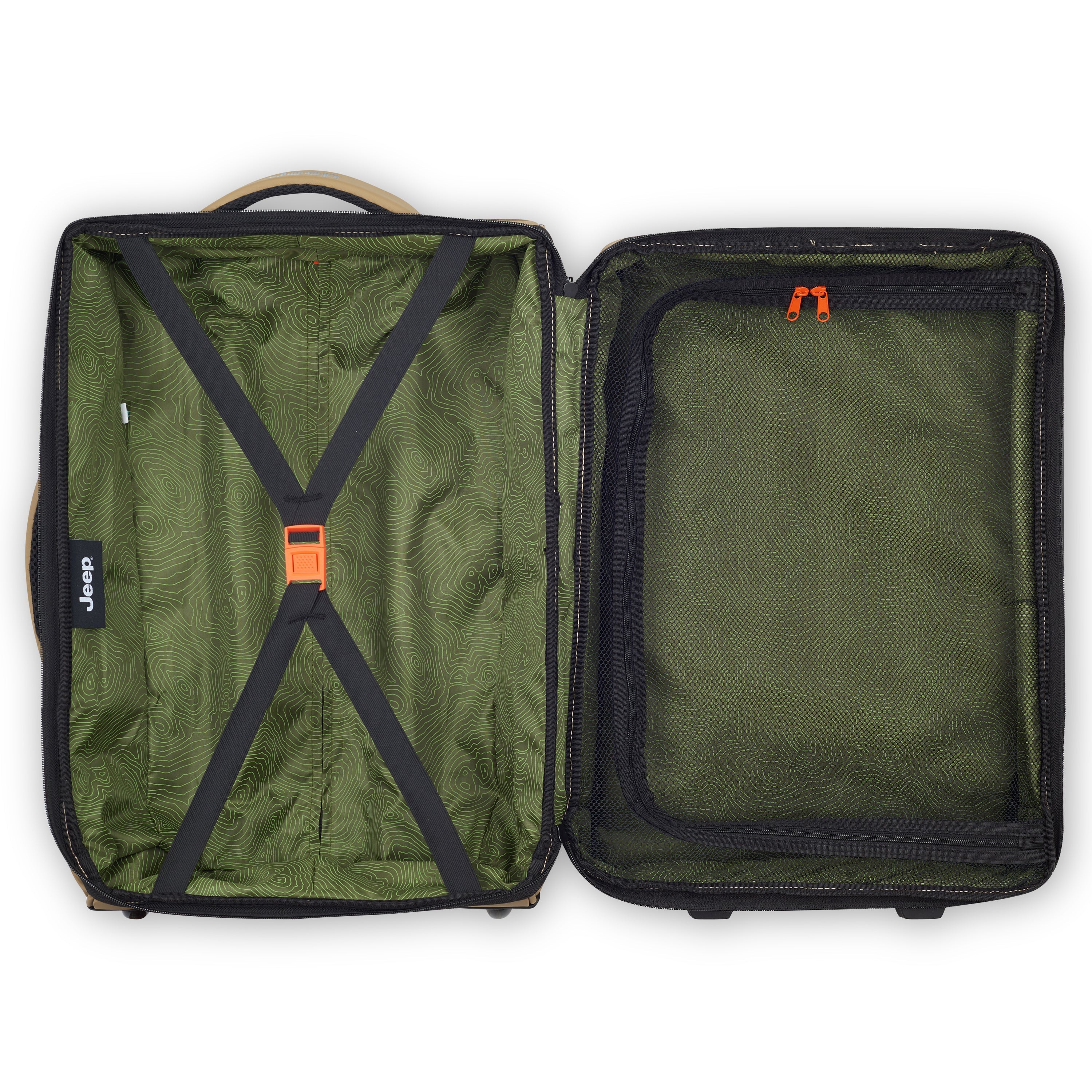 JS006B | 20-Inch 2-Wheeled Duffel Bag, Warm sand