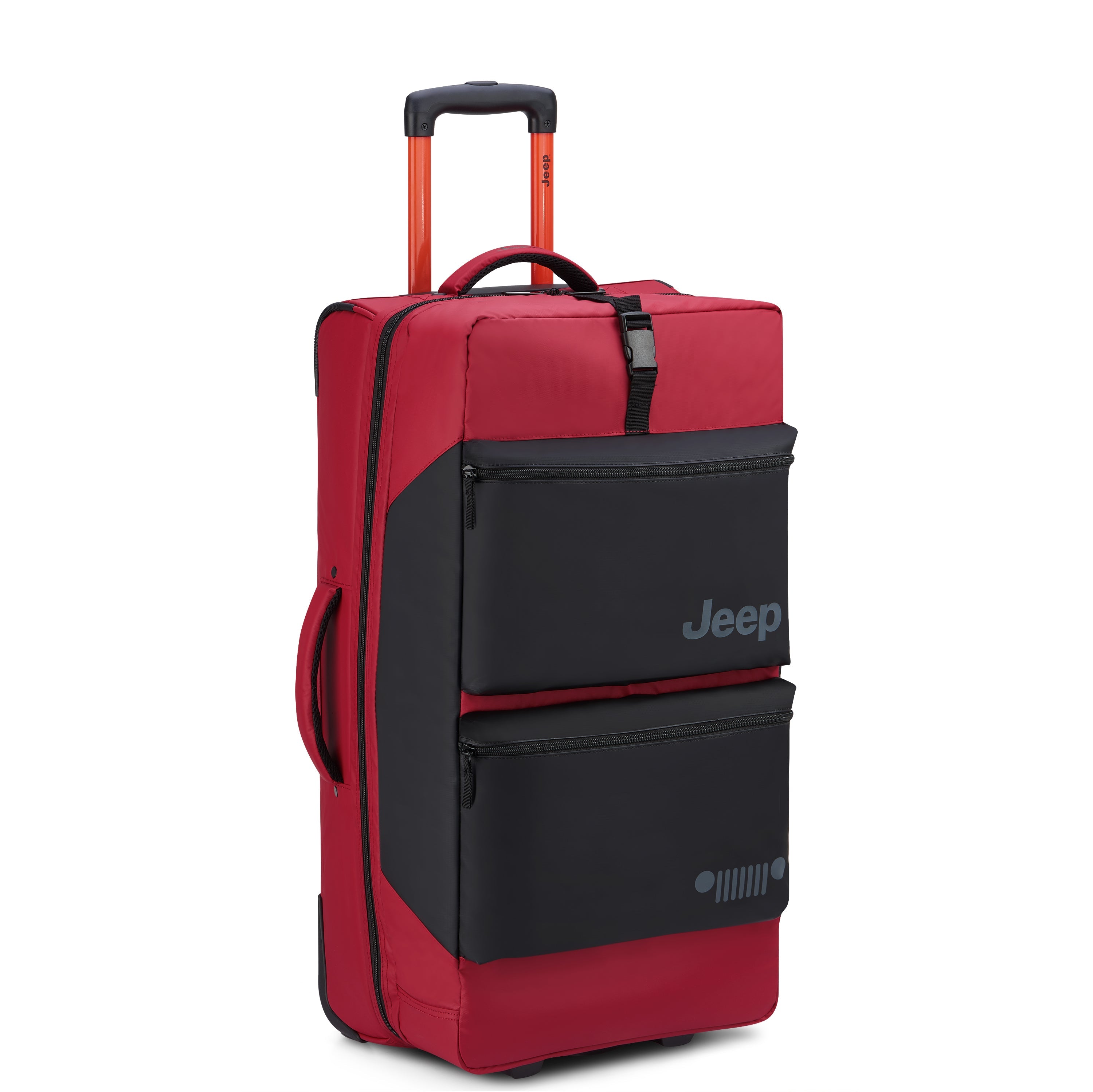JS006B | 29-Inch 2-Wheeled Duffel Bag, Tomato