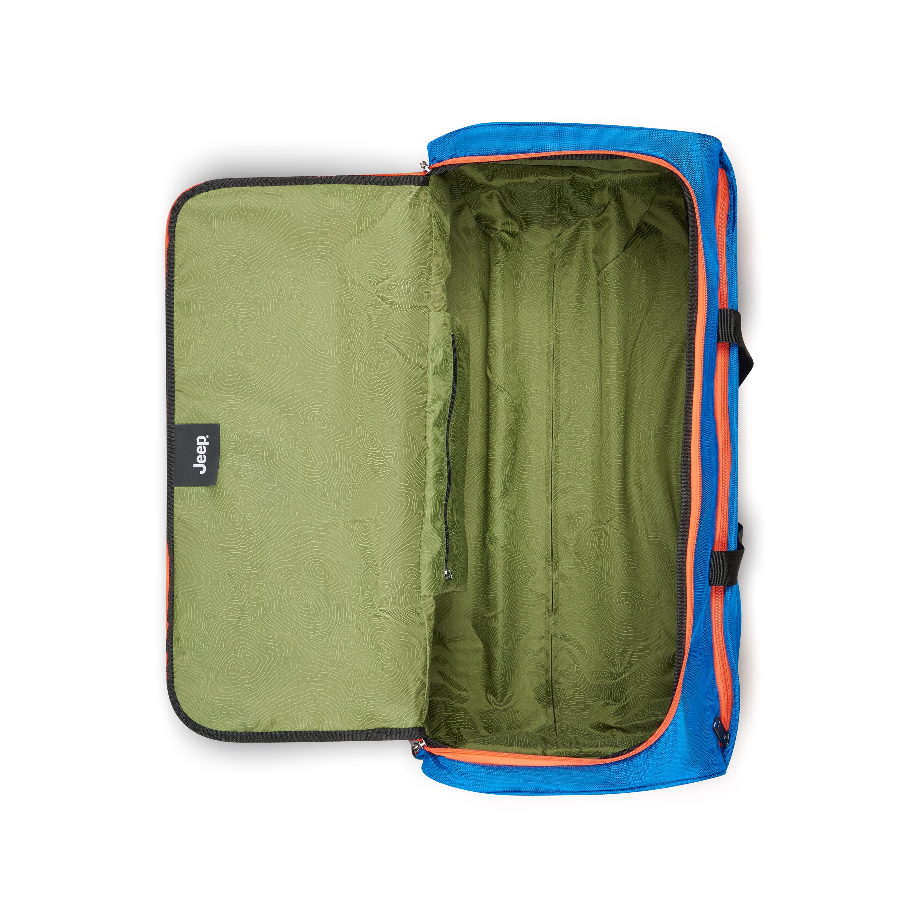 JS009D | 32-Inch 2-Wheeled Duffel Bag, Blue