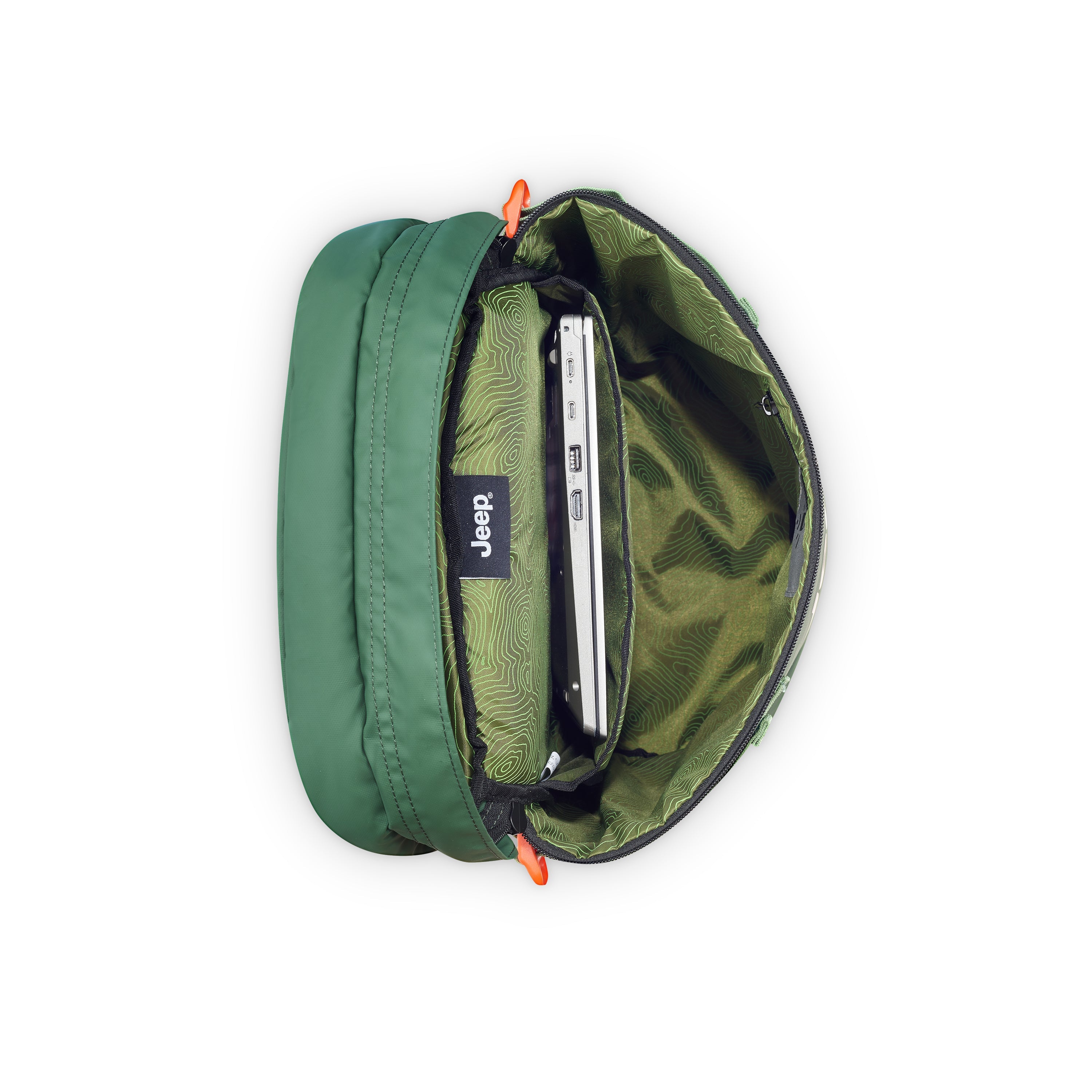JS013C | 17-Inch Laptop Backpack, Green