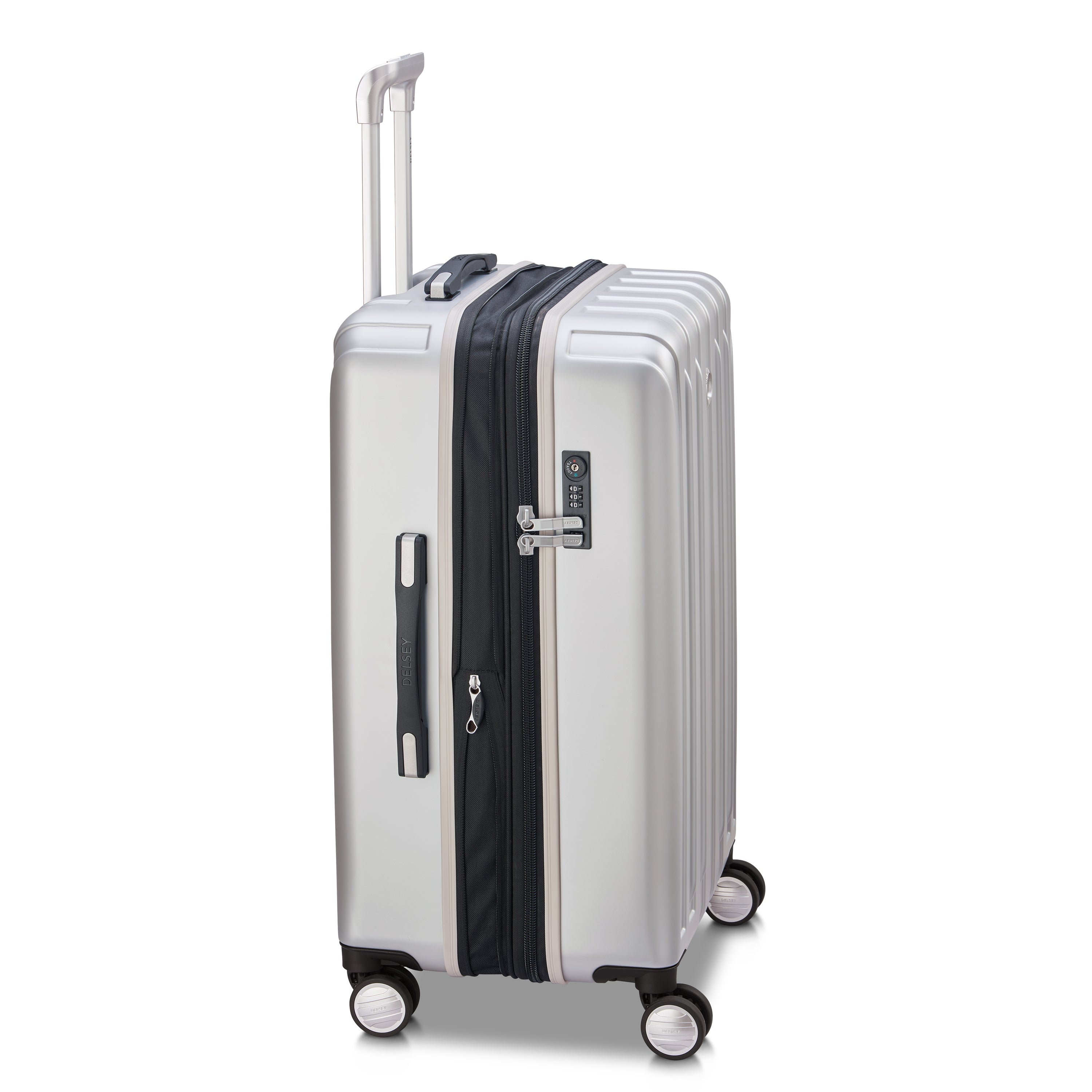 TITANIUM| Valise Soute 68 CM ARGENT