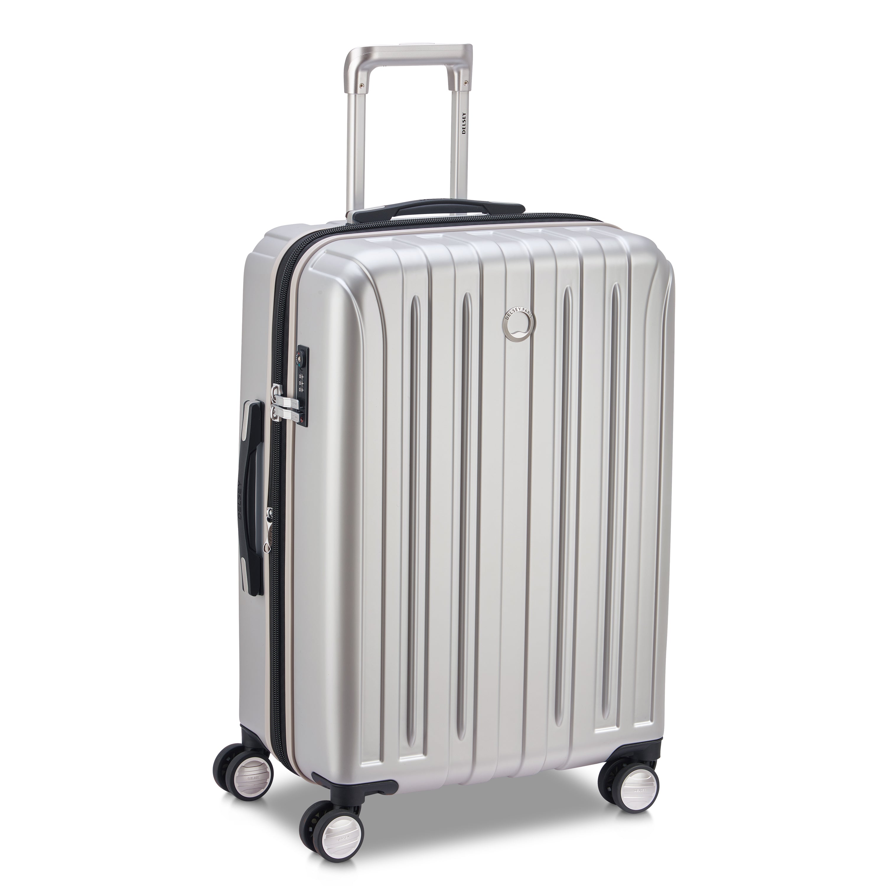 TITANIUM| Valise Soute 68 CM ARGENT