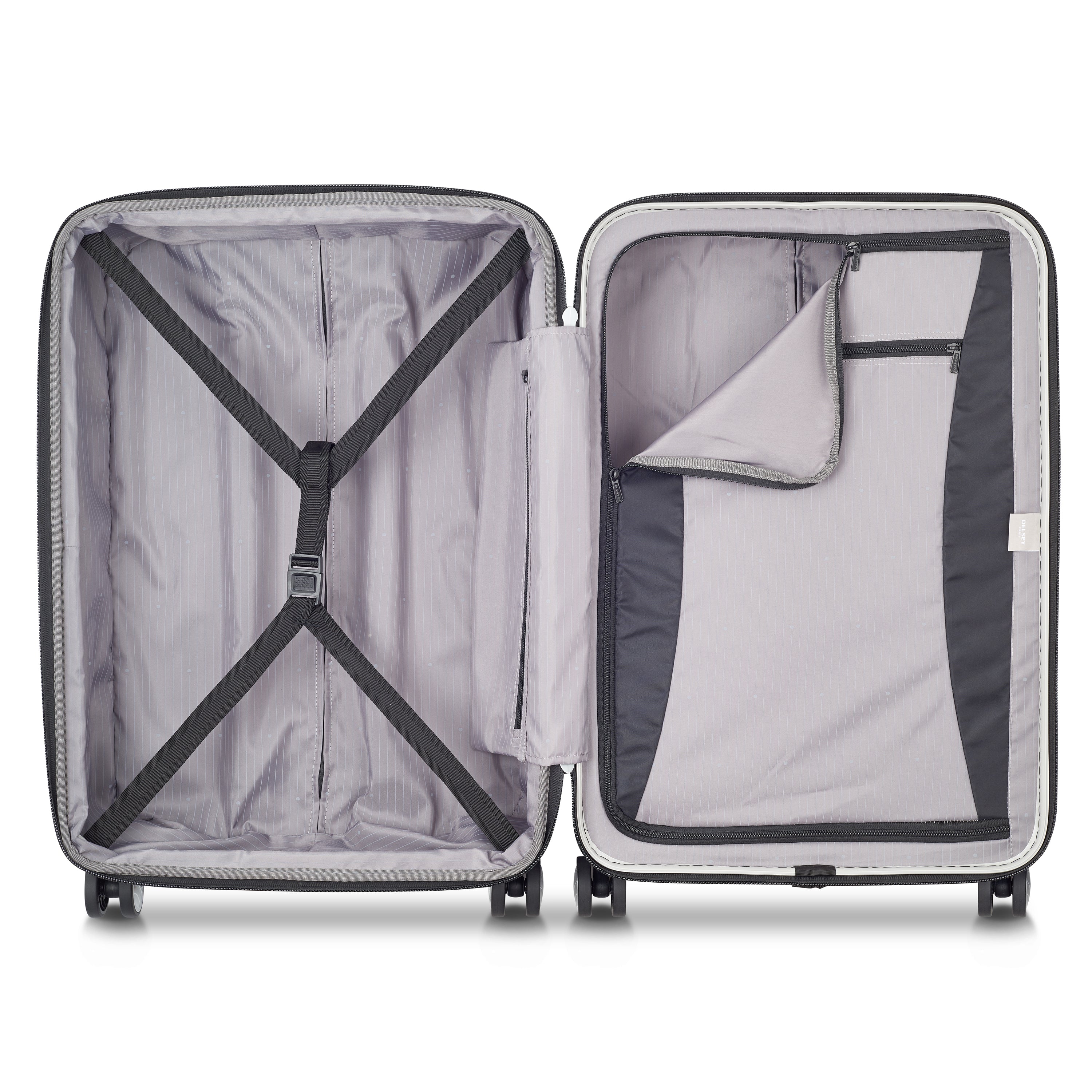 TITANIUM| Valise Soute 68 CM ARGENT